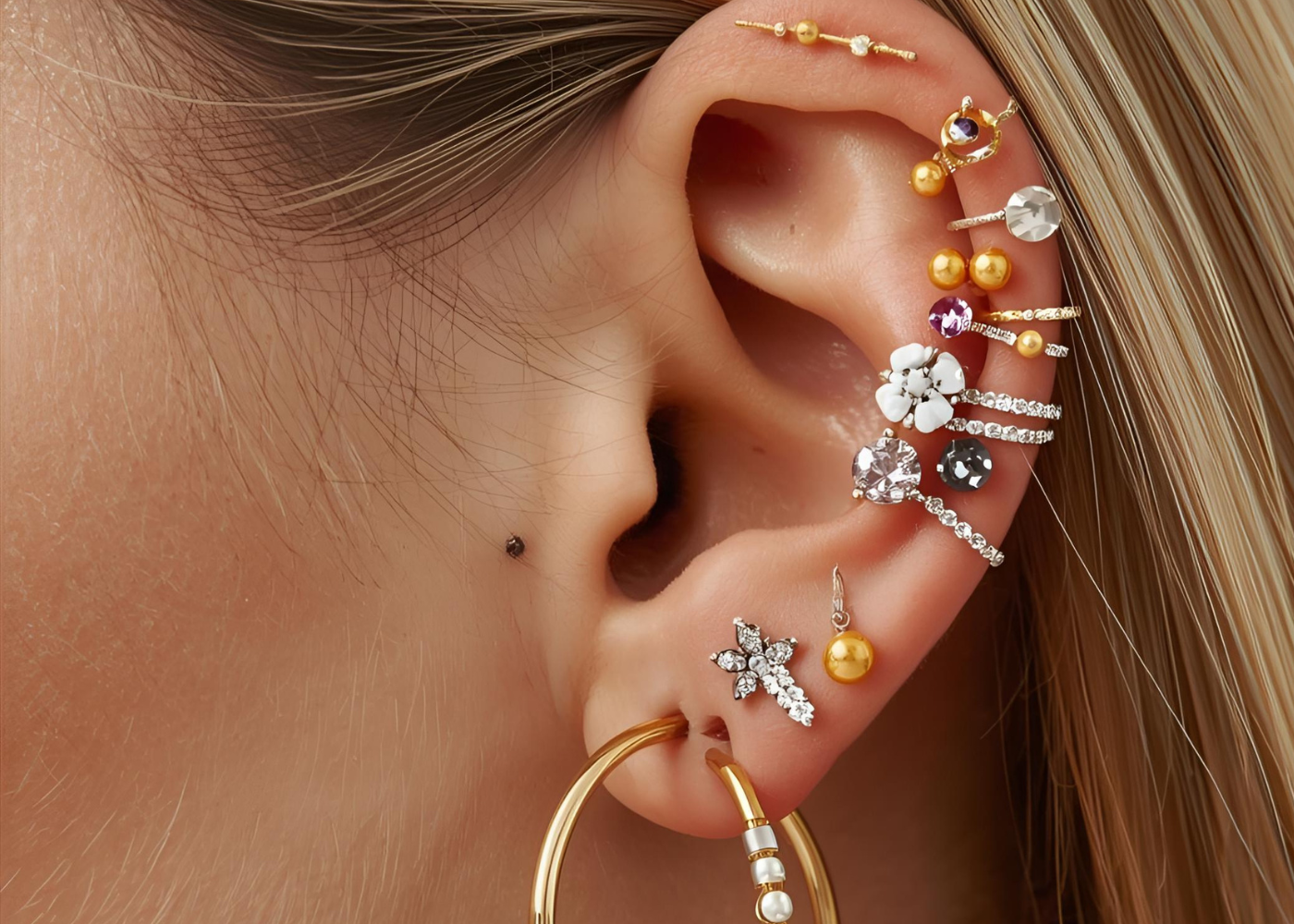 🧩 Guía de joyas: pendientes para segundo agujero — pequeñas joyas con personalidad