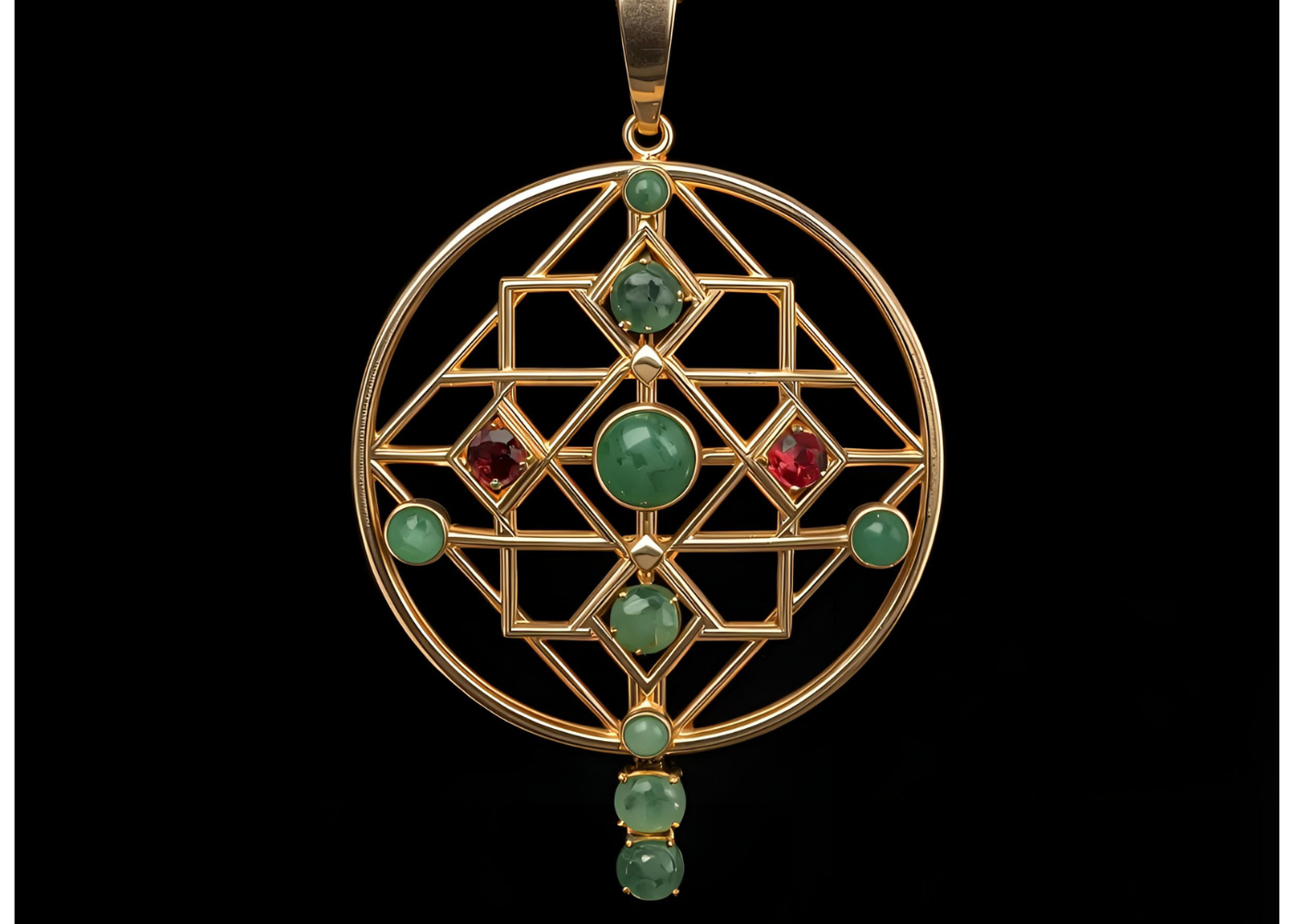 🔷 Guía de joyas: colgantes con forma geométrica — minimalismo con diseño