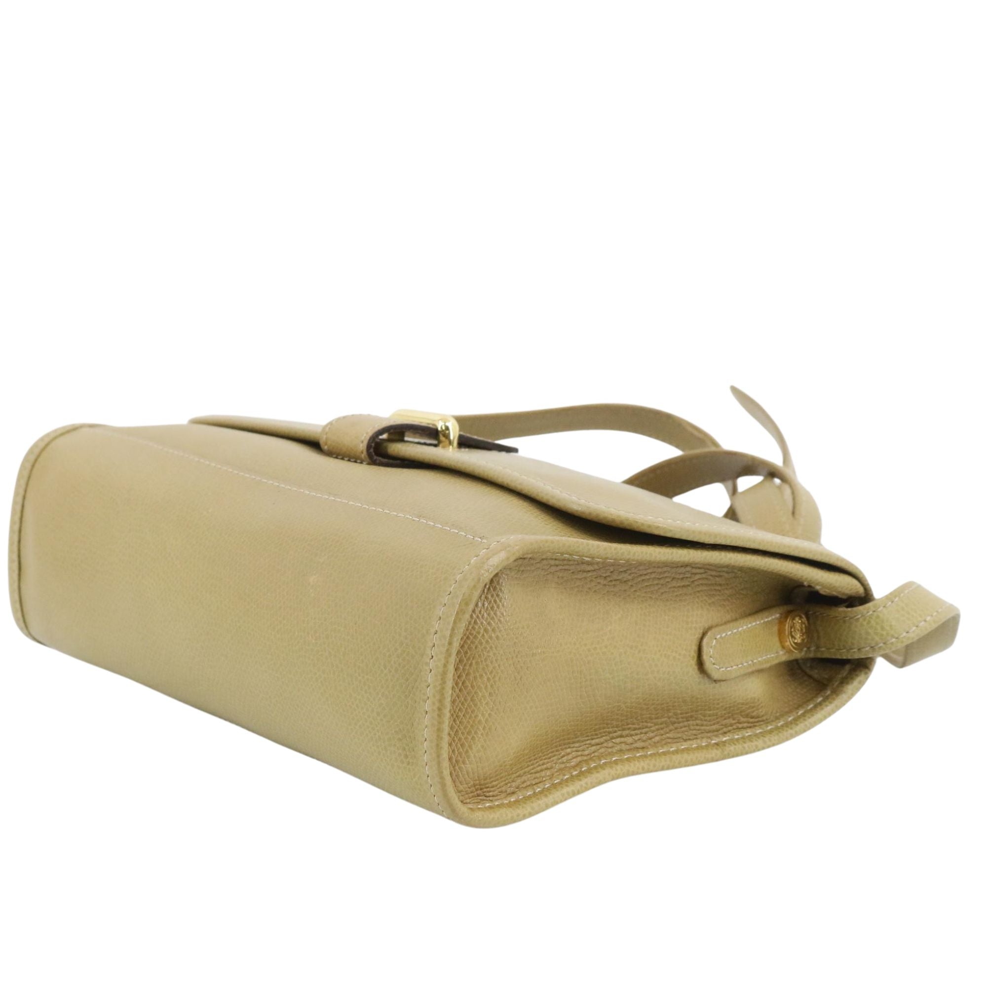 Loewe Bolso Bandolera Vintage Beige en Piel Texturizada