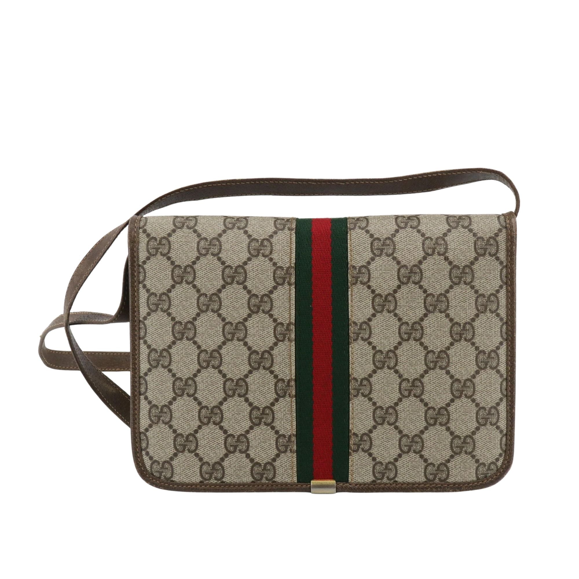 Gucci Vintage GG Supreme Web Shoulder Bag
