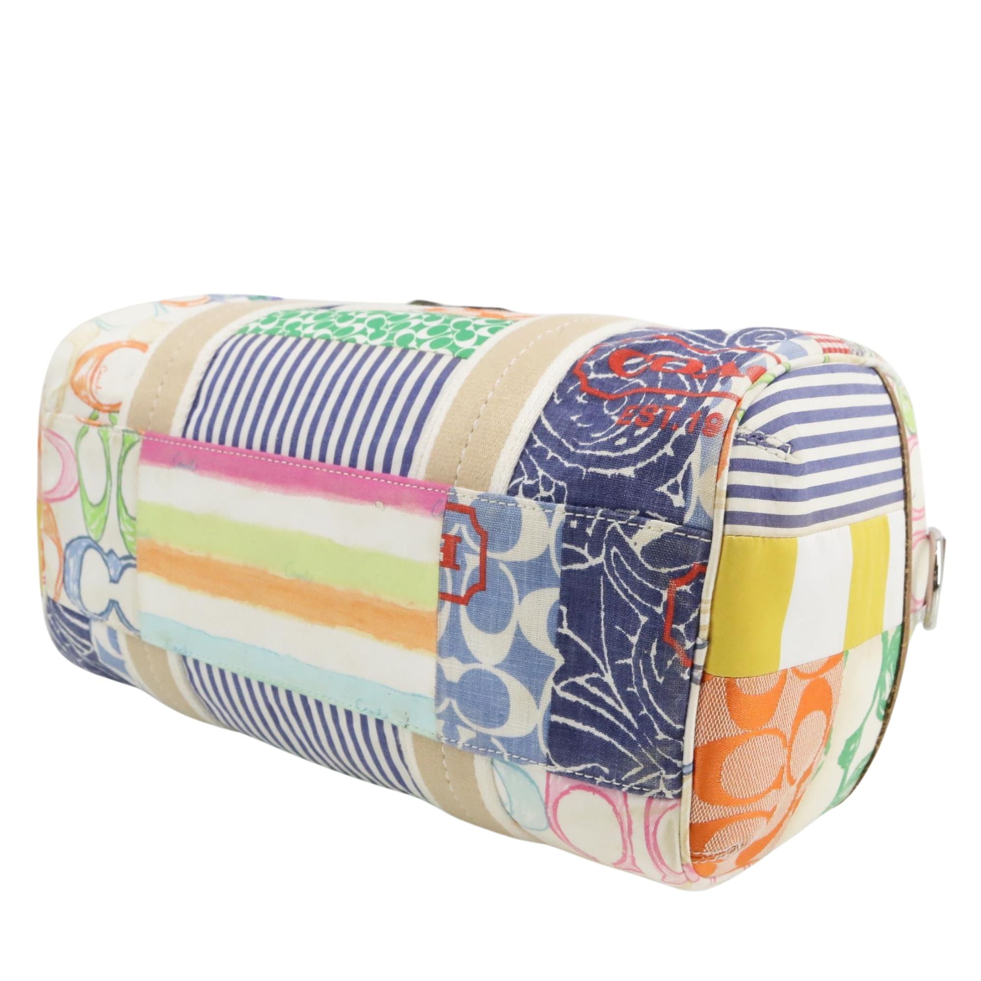 Coach Patchwork Barrel Bag Multicolor