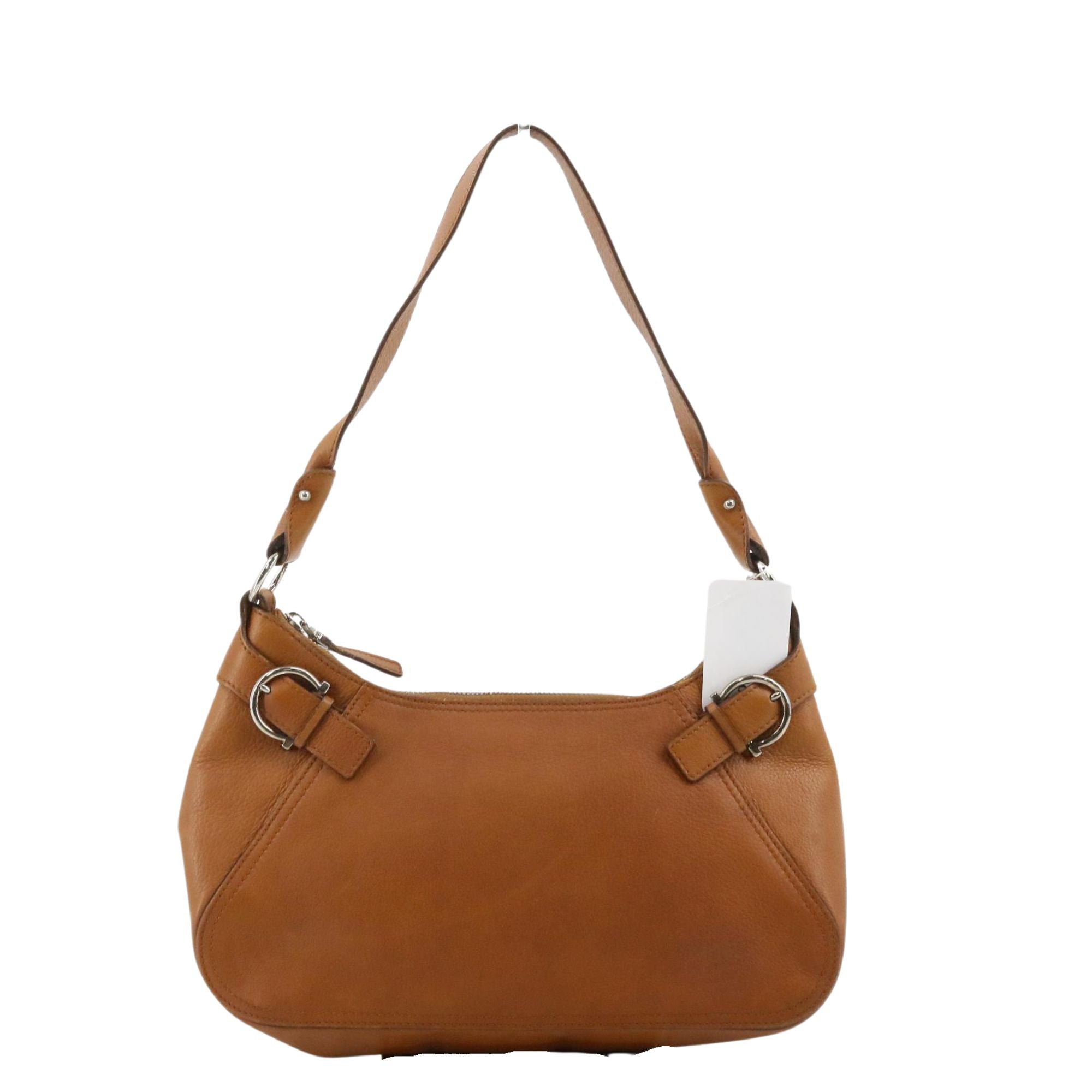 Salvatore Ferragamo Bolso Hobo de Piel Color Camel