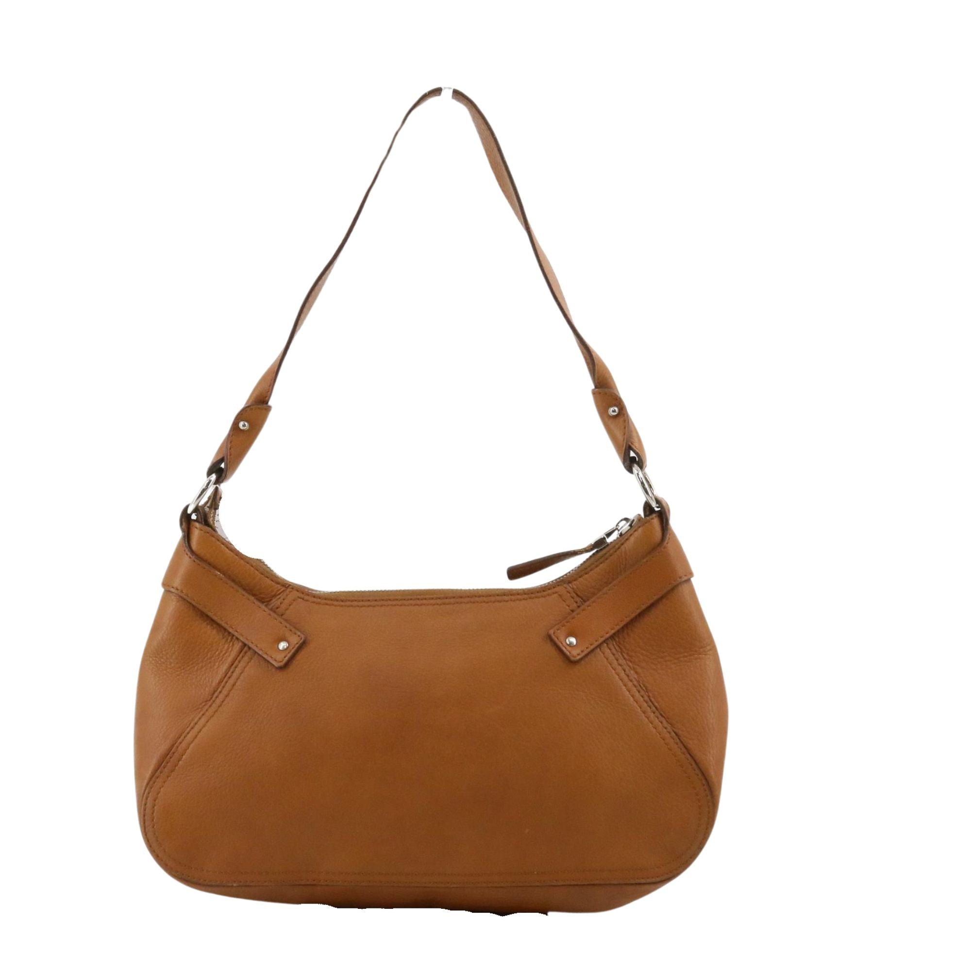 Salvatore Ferragamo Bolso Hobo de Piel Color Camel