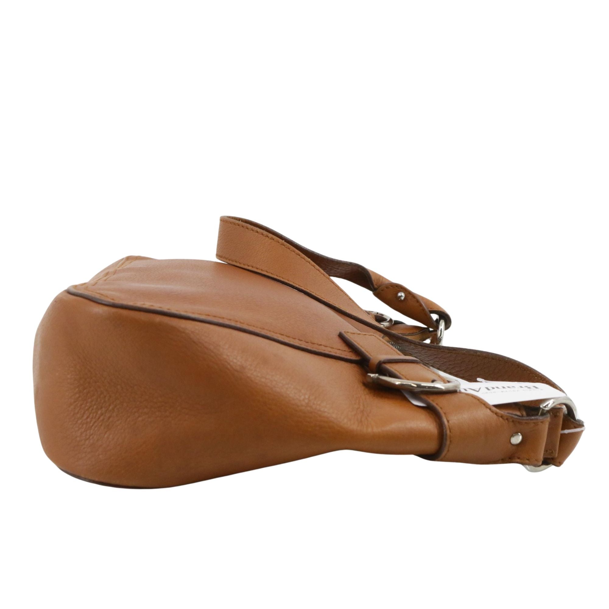 Salvatore Ferragamo Bolso Hobo de Piel Color Camel