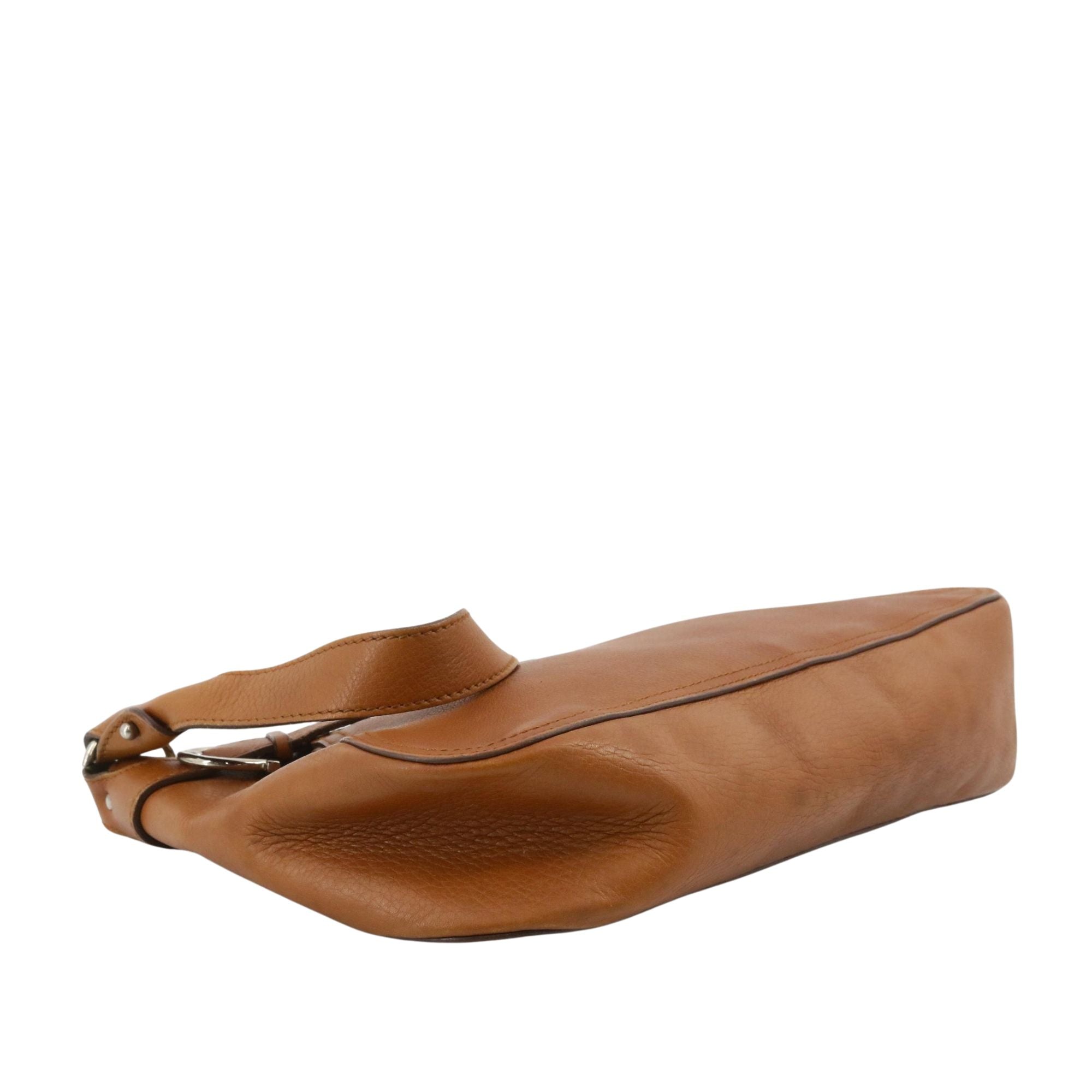 Salvatore Ferragamo Bolso Hobo de Piel Color Camel