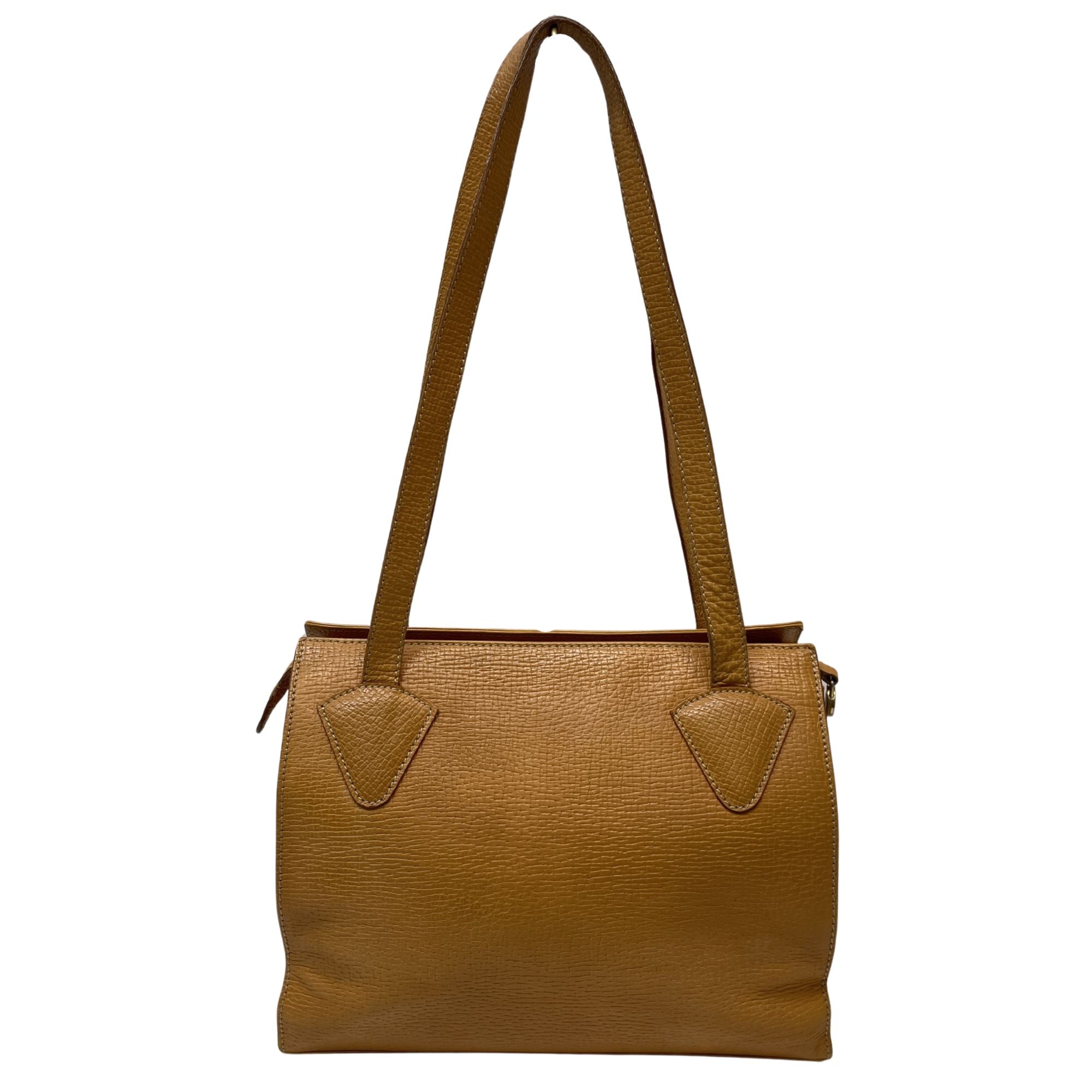 Bolso Loewe Vintage de Piel Color Camel – Elegancia Española Atemporal