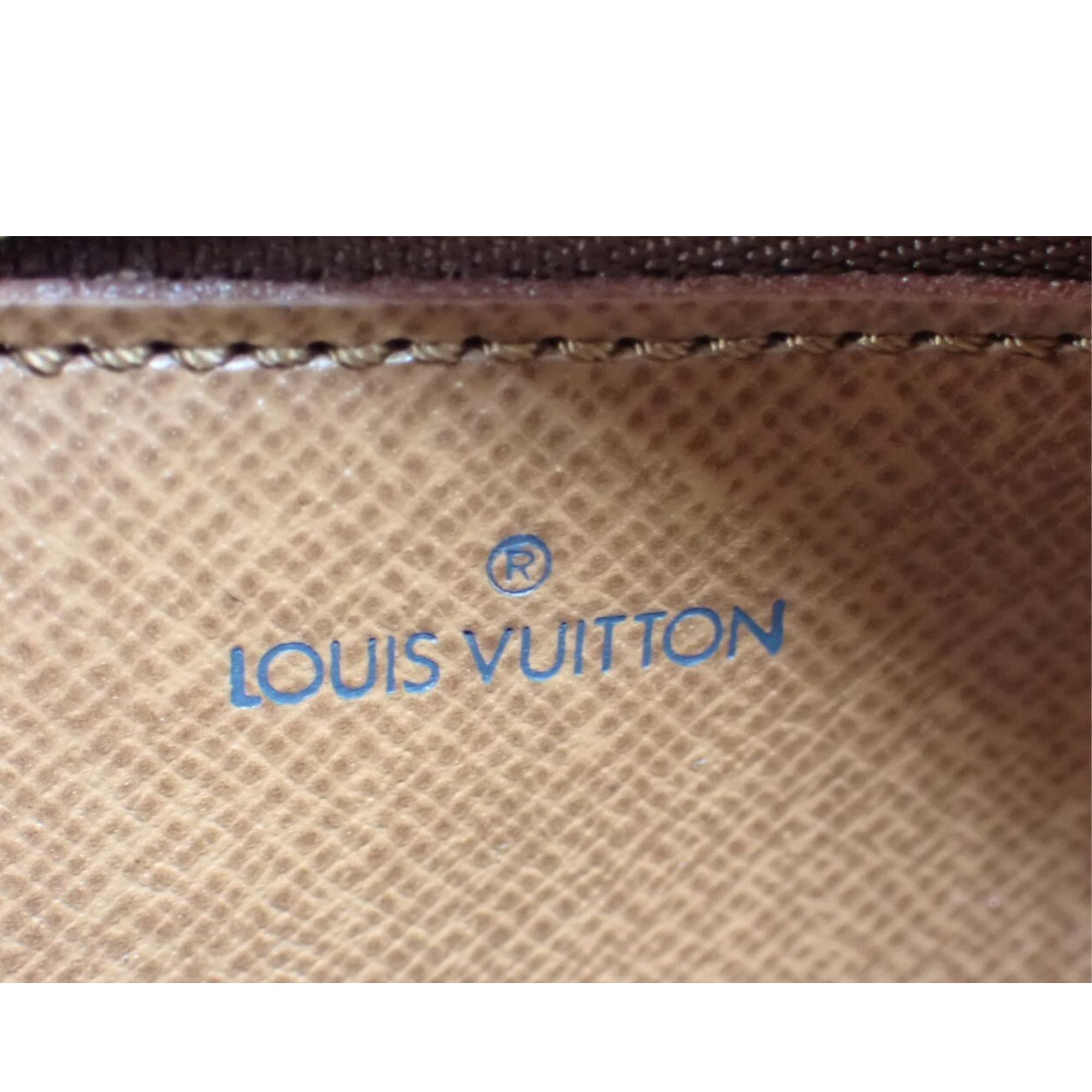 Louis Vuitton Monogram Wristlet Clutch Vintage