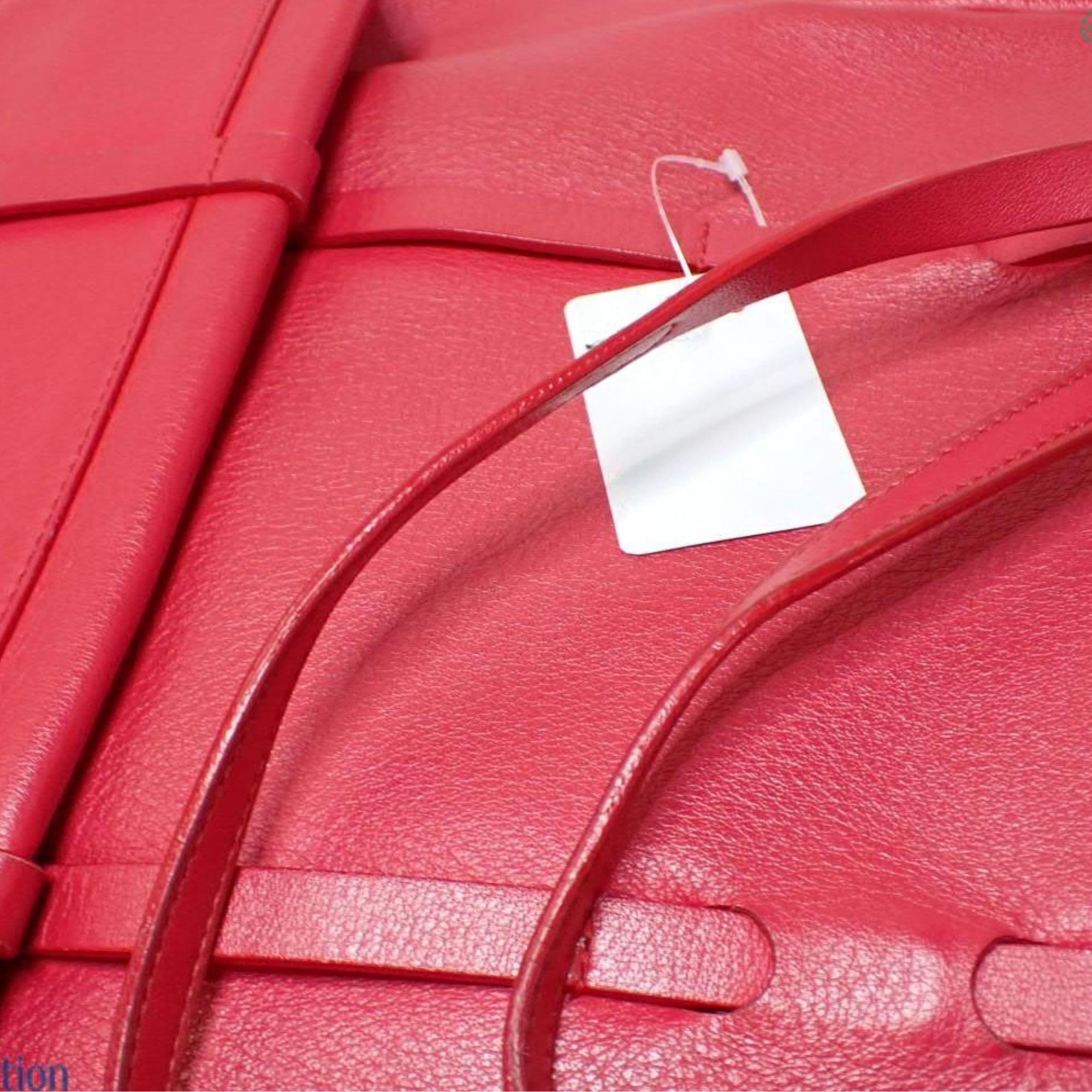 Bolso Tote Balenciaga Everyday Rojo Coral en Piel