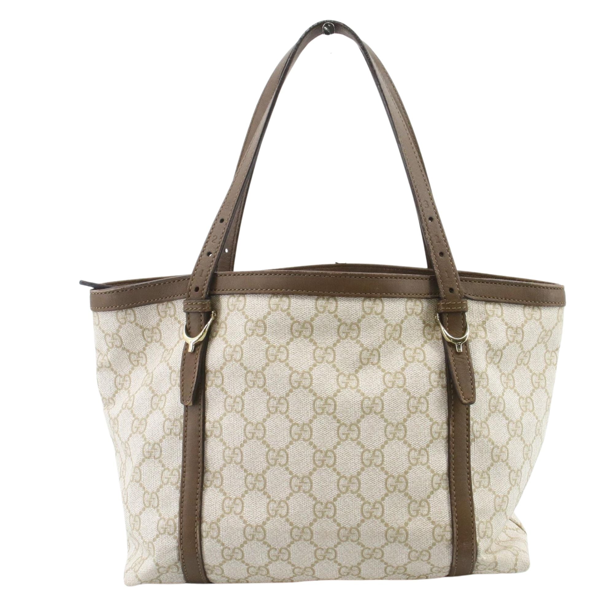 Gucci GG Canvas Tote Beige y Marrón