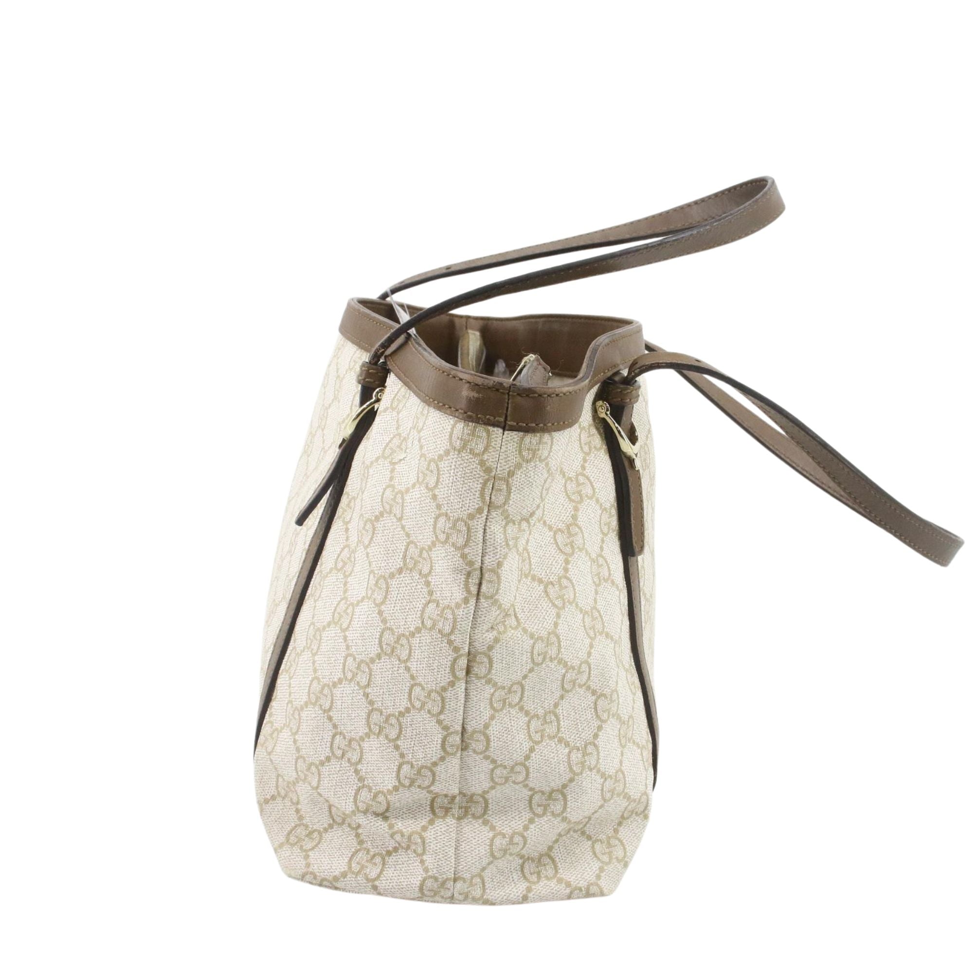 Gucci GG Canvas Tote Beige y Marrón