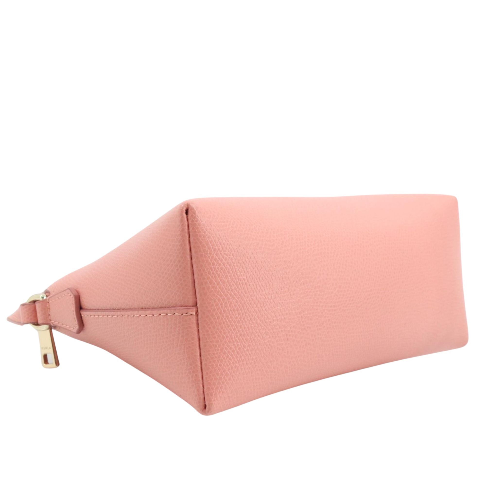 Furla Shoulder Bag Rosa con Pouch Floral