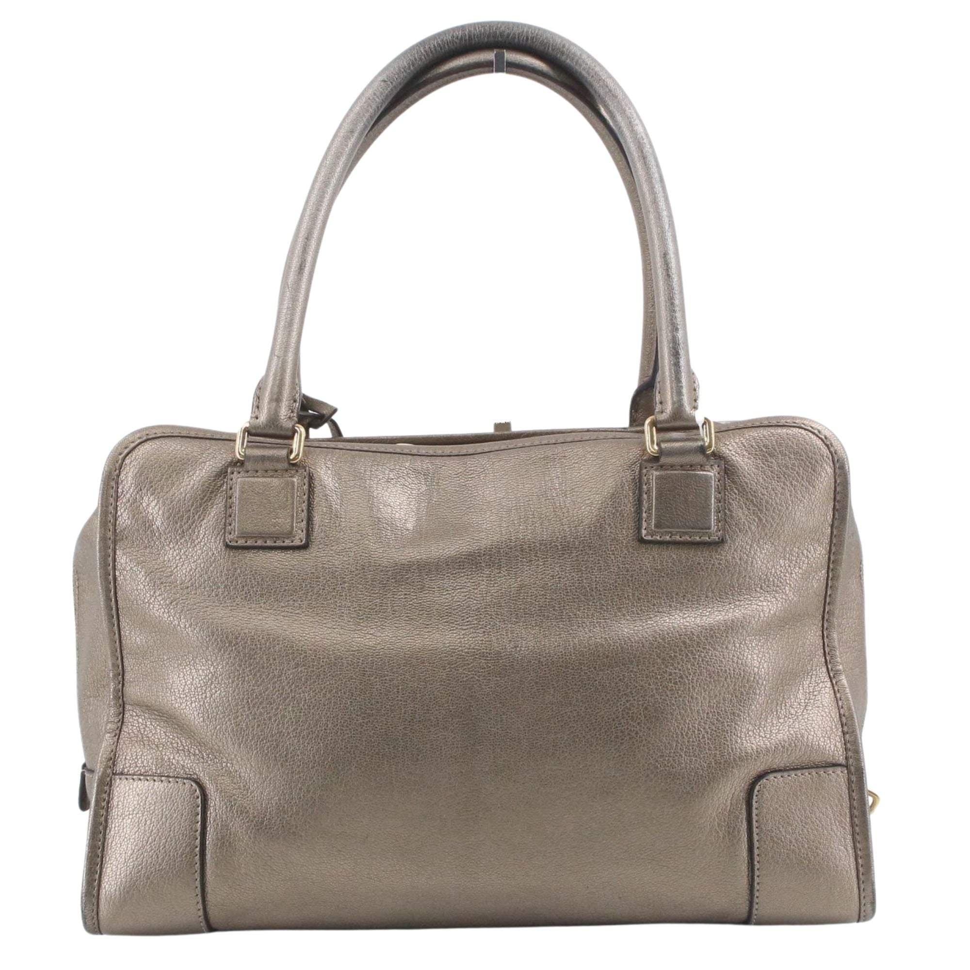 Loewe Amazona Piel Metalizada Bronce