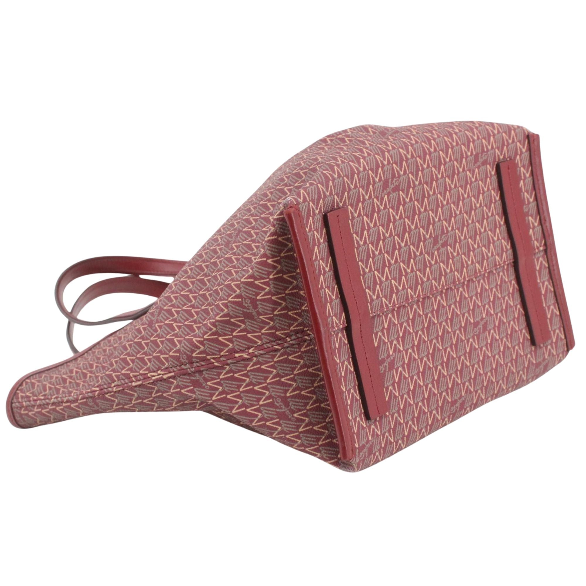 Bolso Tote Morabito Paris Monogram Burdeos
