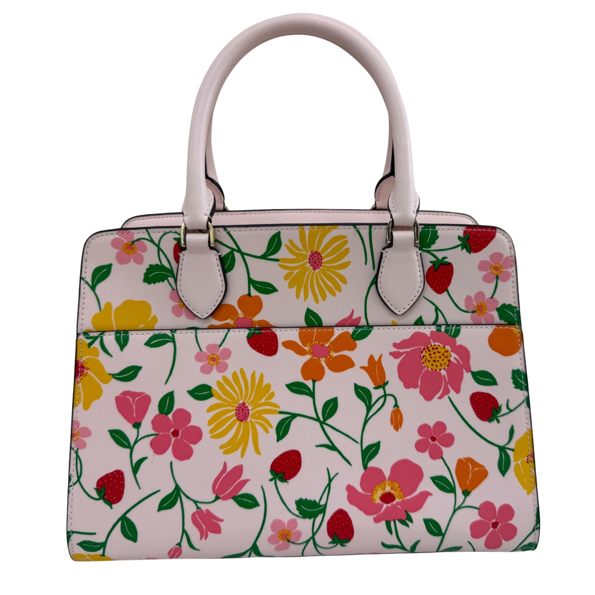 Kate Spade New York bolso floral multicolor con correa larga