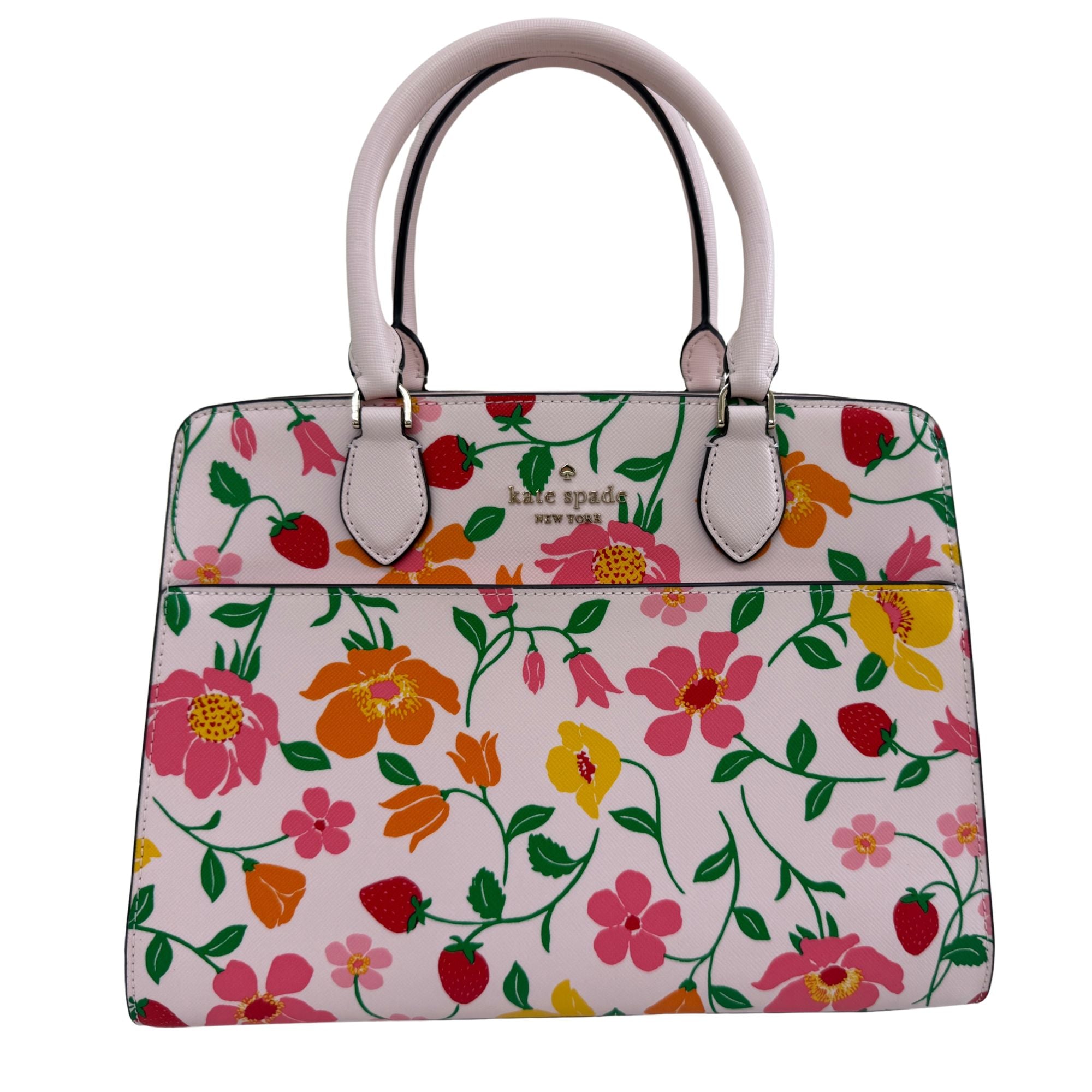 Kate Spade New York bolso floral multicolor con correa larga
