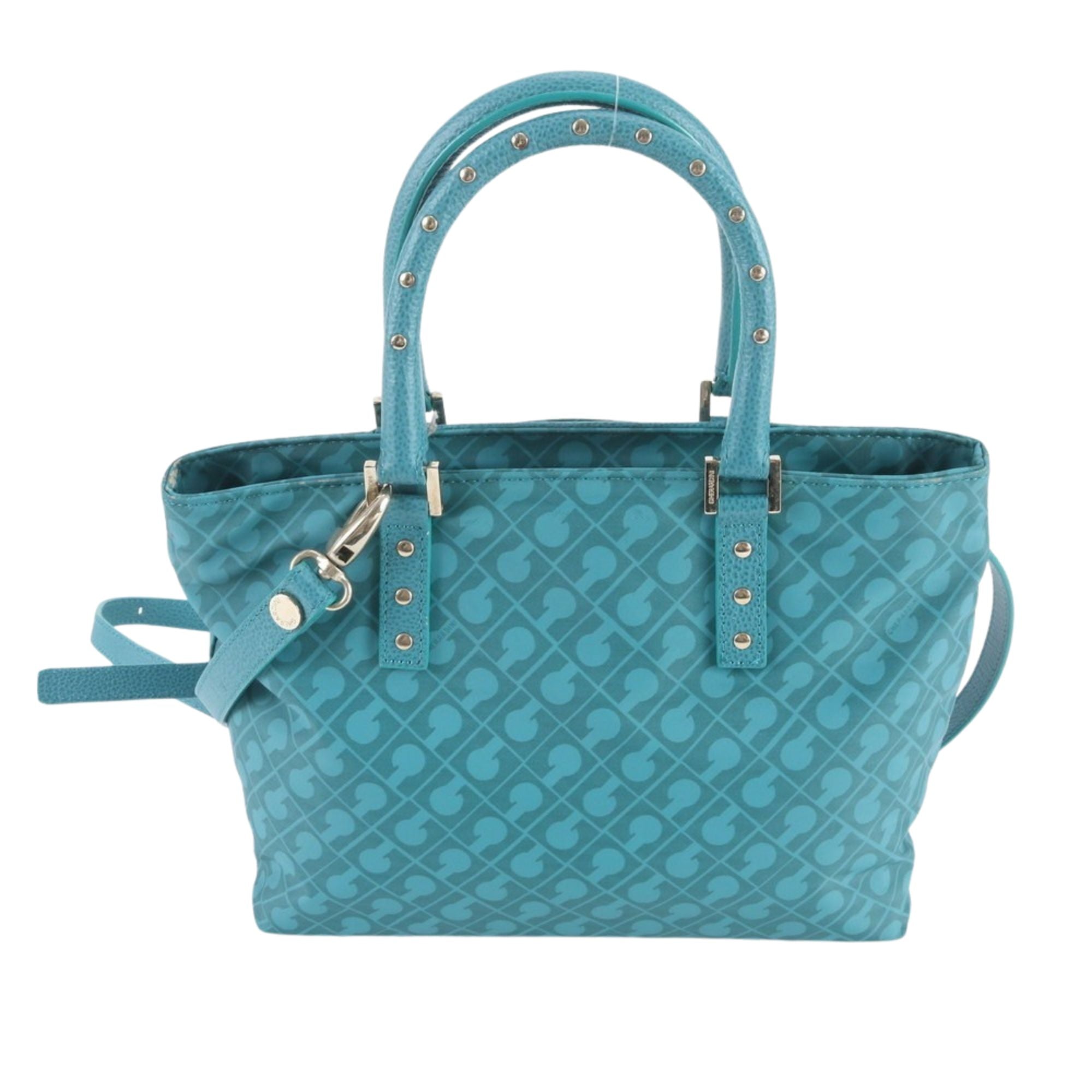 Gherardini bolso monogram turquesa Made in Italy