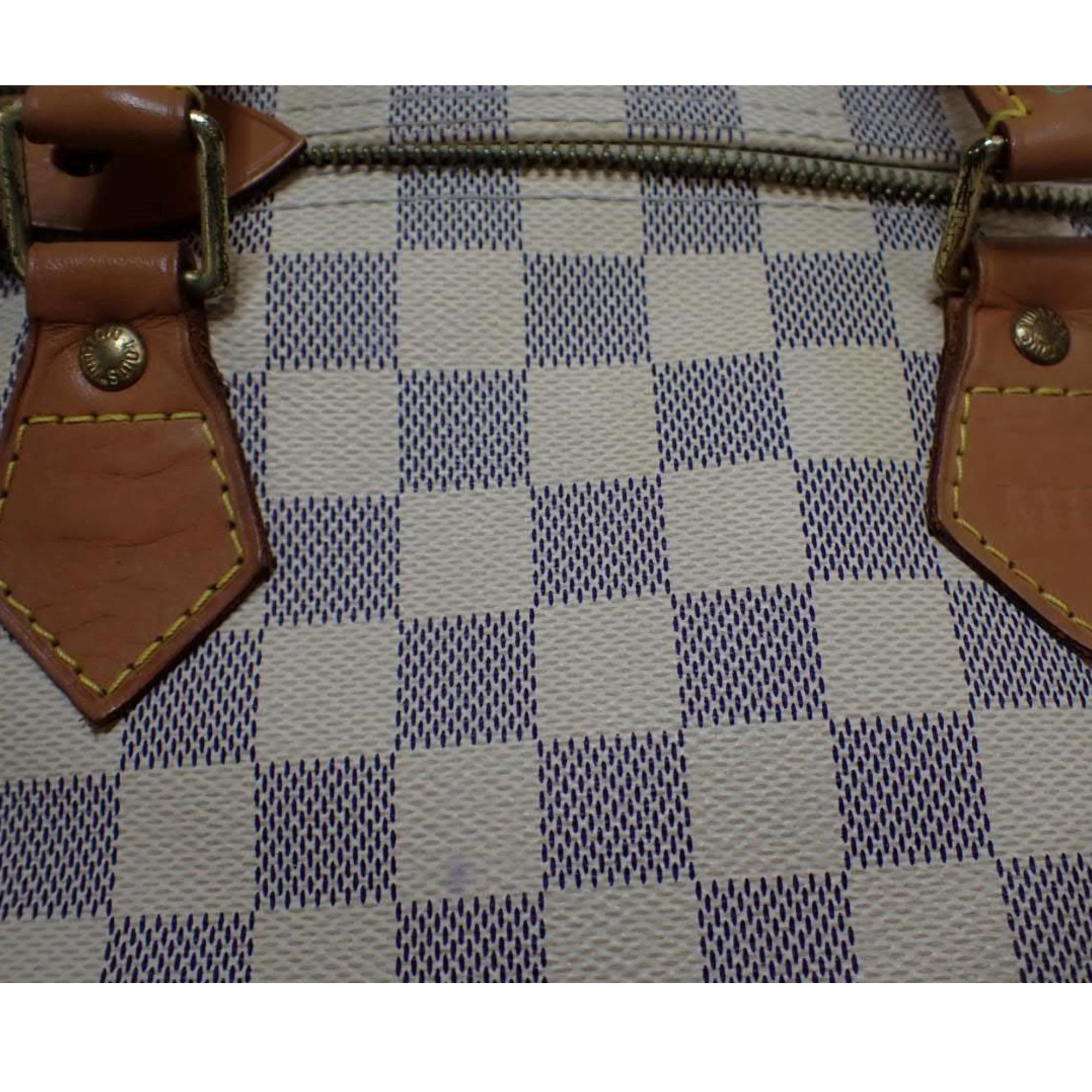 Louis Vuitton Speedy 30 Damier Azur | Bolso Vintage de Lujo