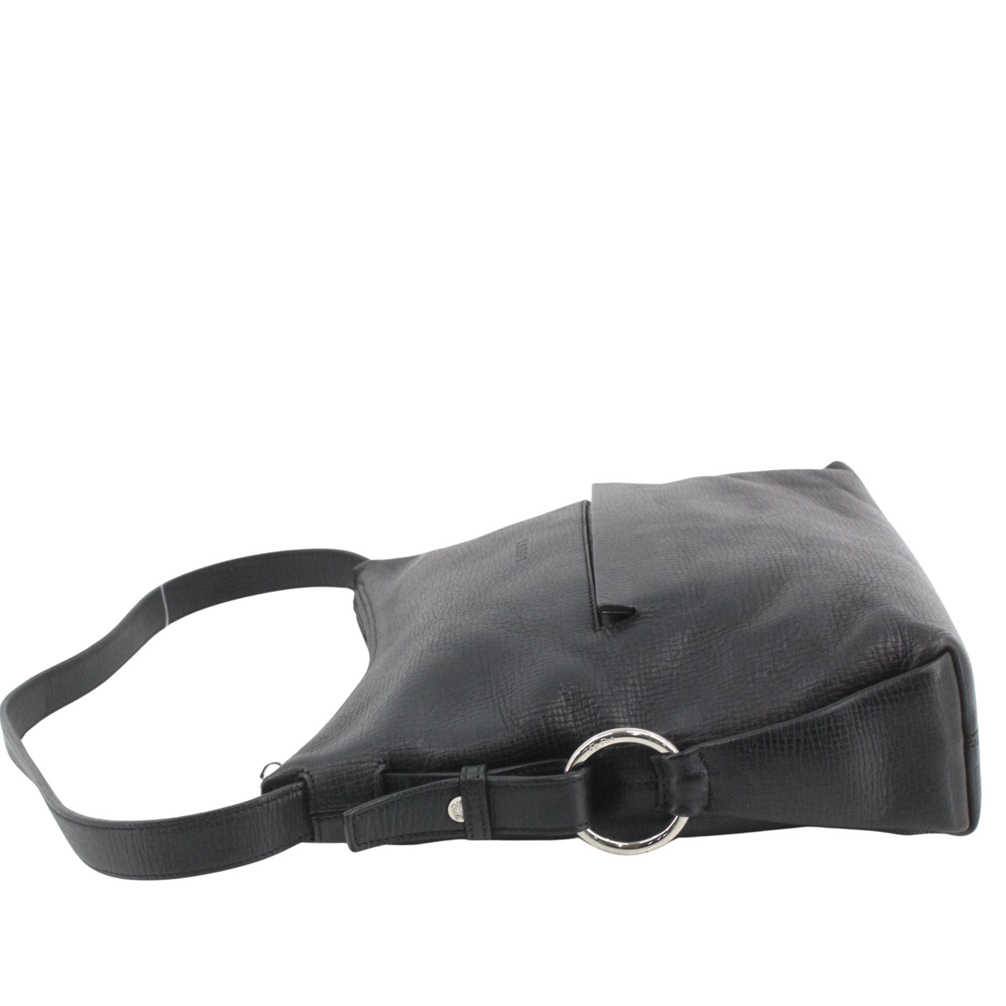 Loewe Hobo Negro en Piel