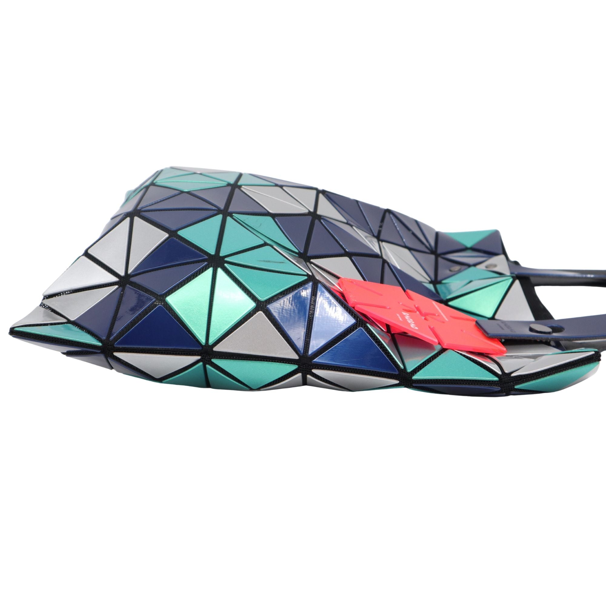BAO BAO Issey Miyake Prism Tote multicolor azul, verde y blanco – Bolso shopper geométrico