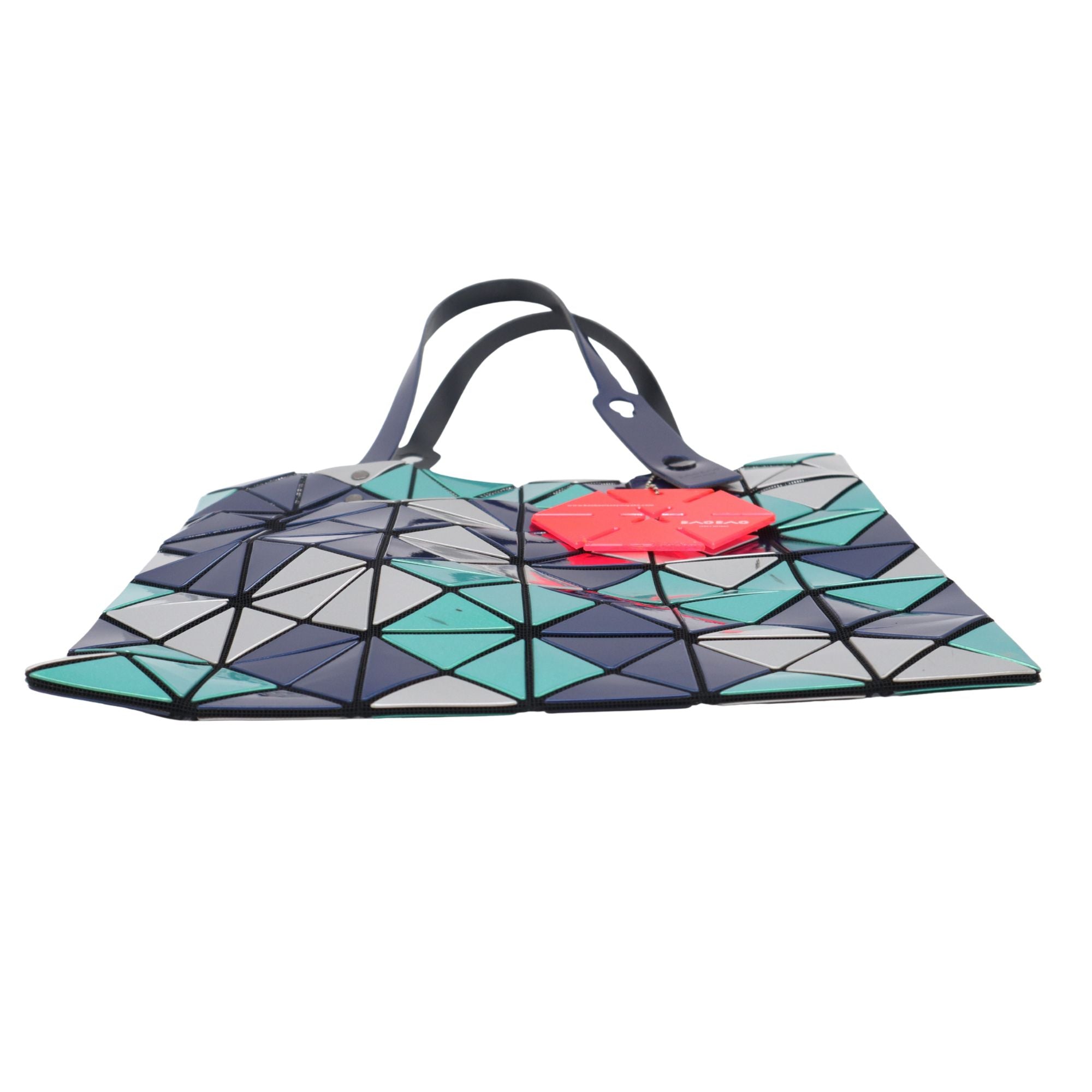 BAO BAO Issey Miyake Prism Tote multicolor azul, verde y blanco – Bolso shopper geométrico