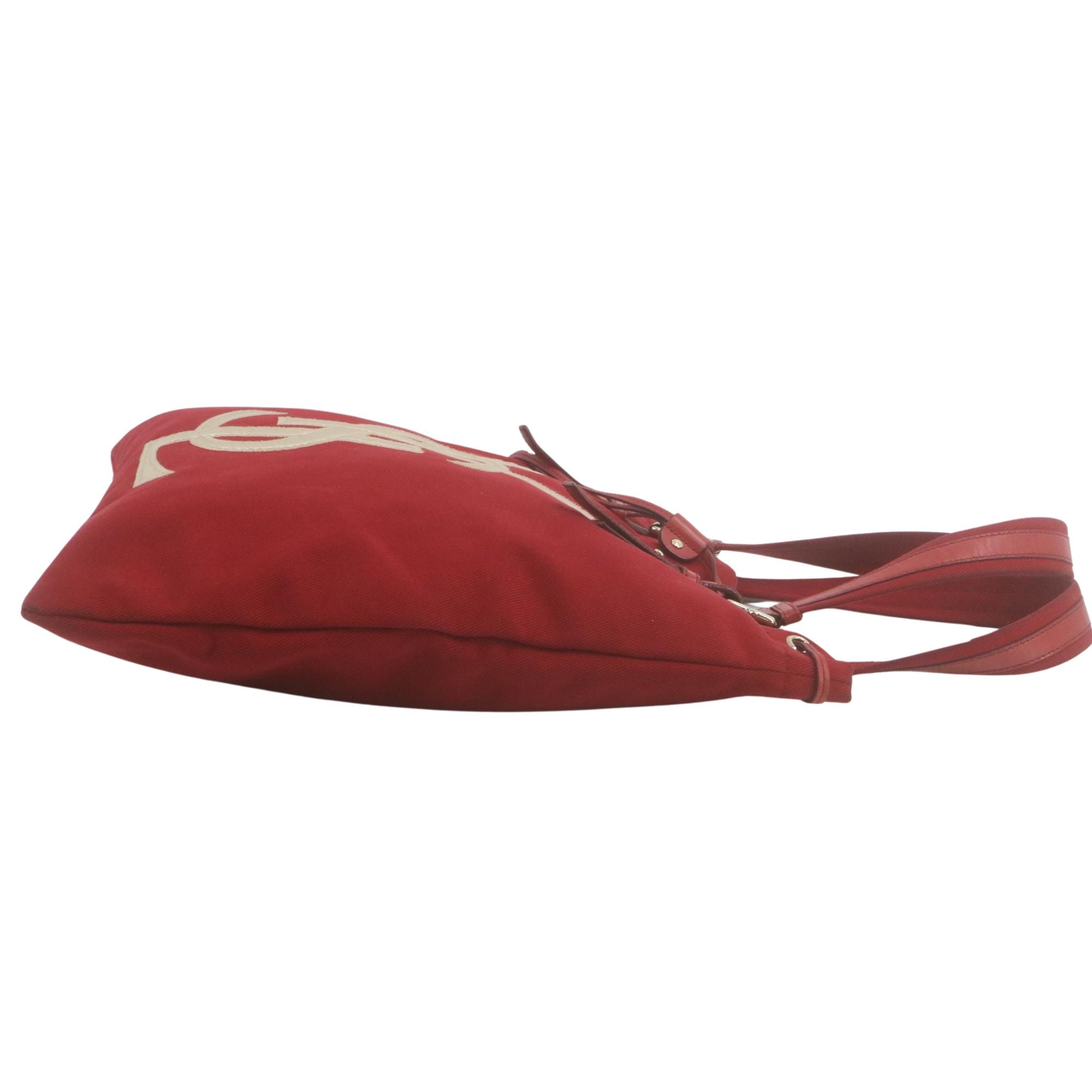 Bolso Yves Saint Laurent YSL Vintage Tote Rojo