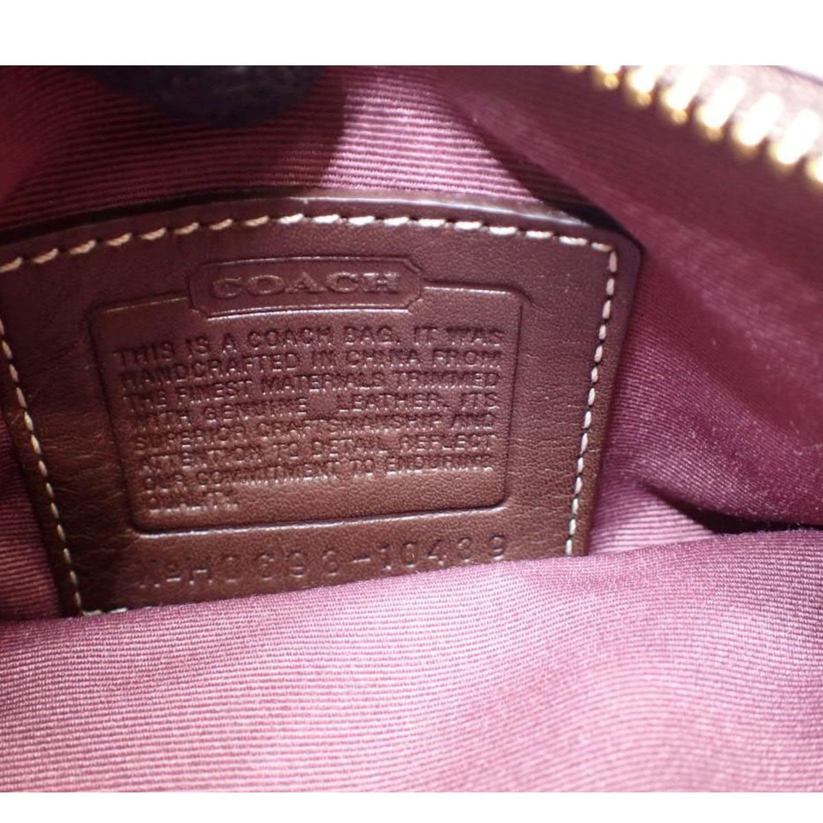 Coach Patchwork – Bolso bandolera de piel y tejido Signature multicolor