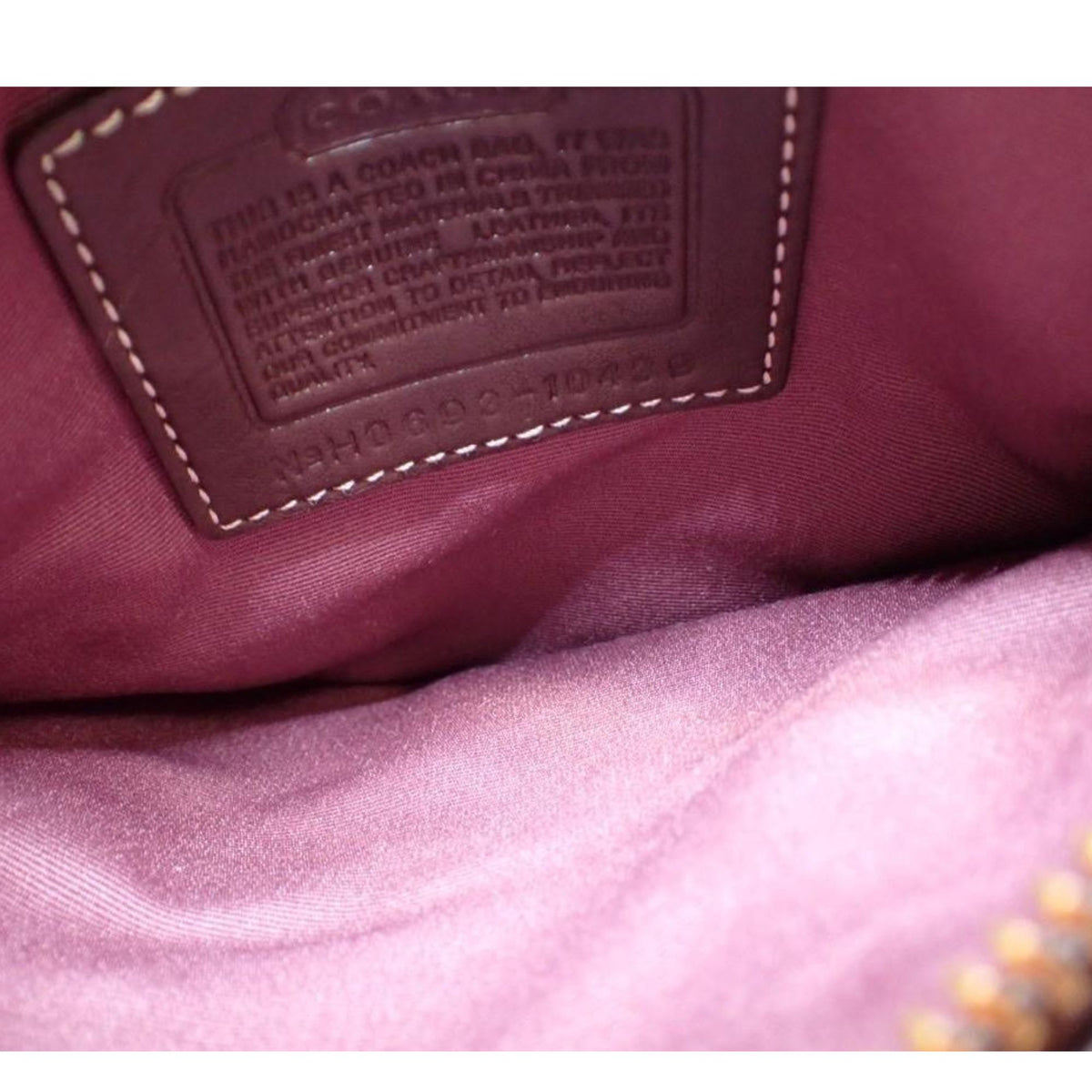 Coach Patchwork – Bolso bandolera de piel y tejido Signature multicolor