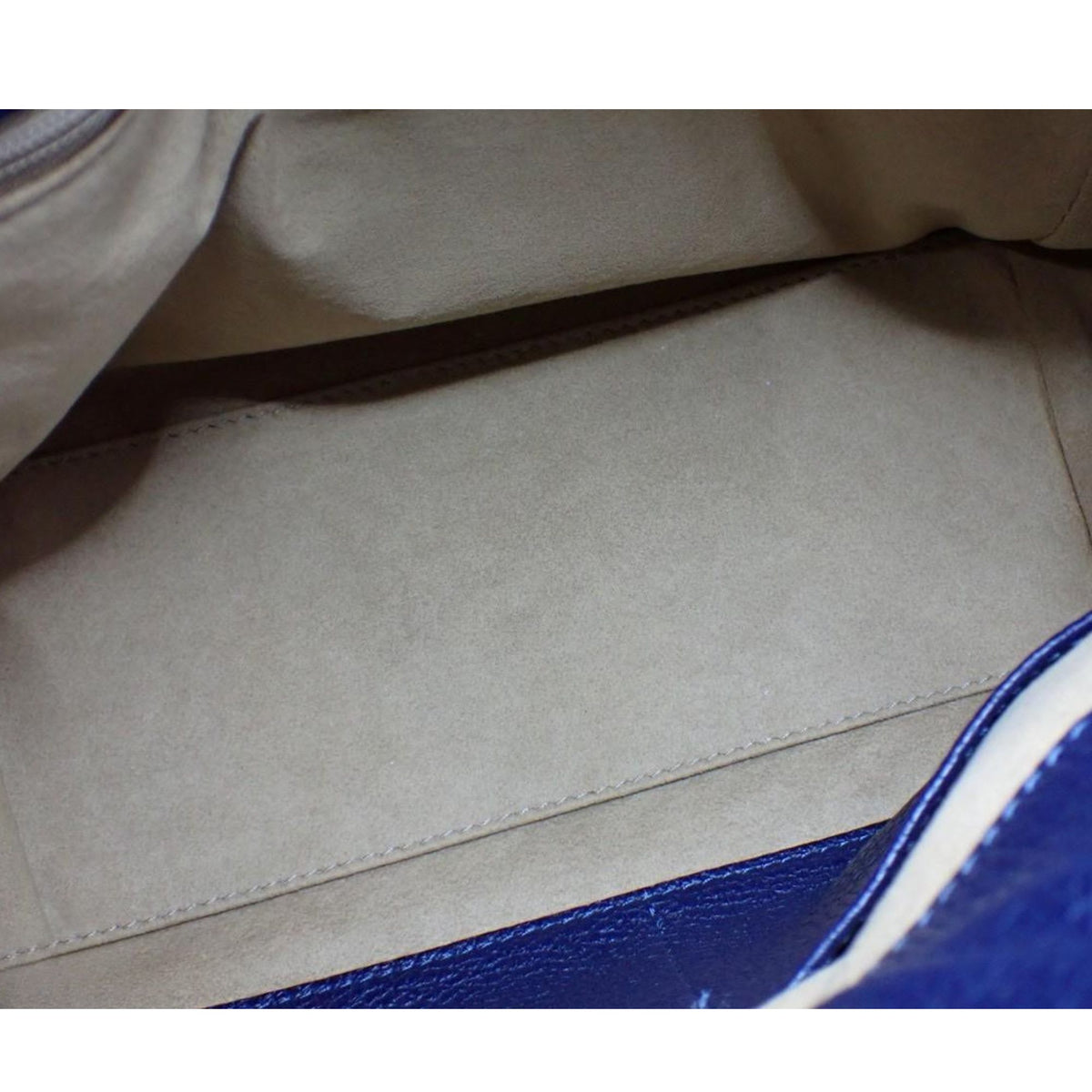 Mauro Governa – Bolso de piel azul marino con asas y bandolera | Made in Italy