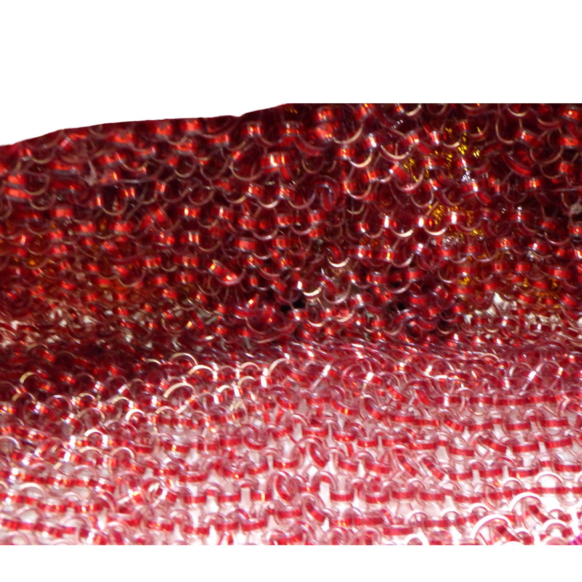 ANTEPRIMA – Bolso de fiesta rojo con forma de labios, cristales y asa de cadena