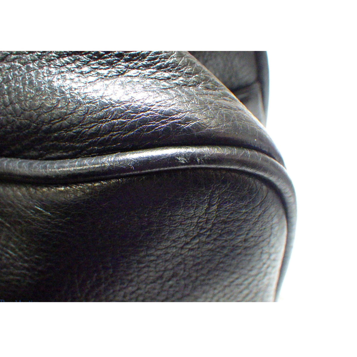 Bolso Tory Burch Negro de Piel con Cadena Dorada y Borla | 22 cm