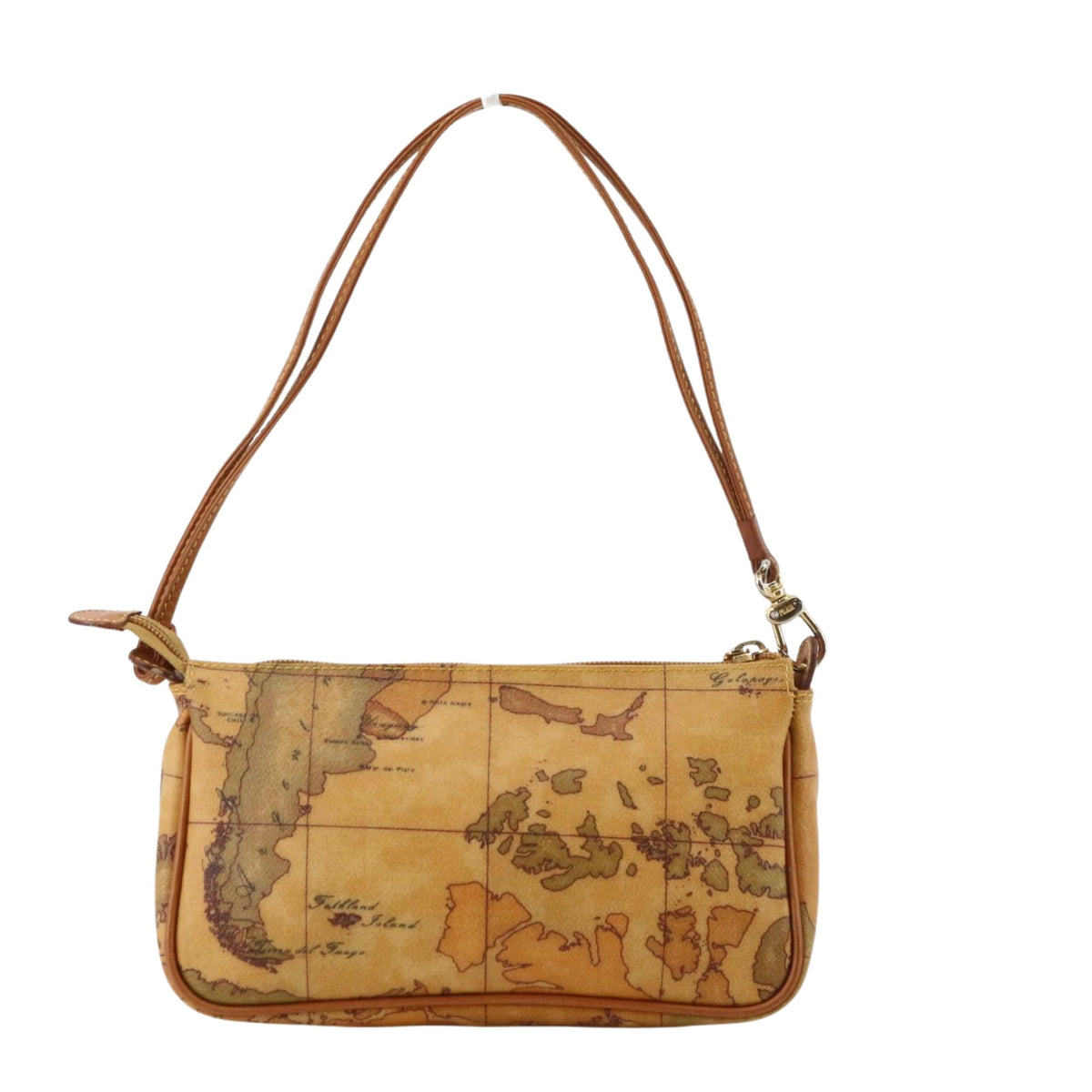 Alviero Martini Prima Classe – Bolso de hombro Geo Classic con estampado de mapa