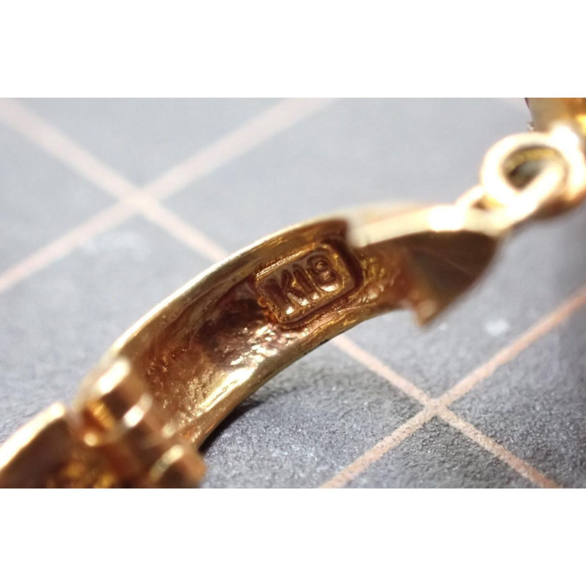 Collar de ámbar natural color miel con colgante de lágrima desmontable y reasa de oro de 18 quilates – 57 cm