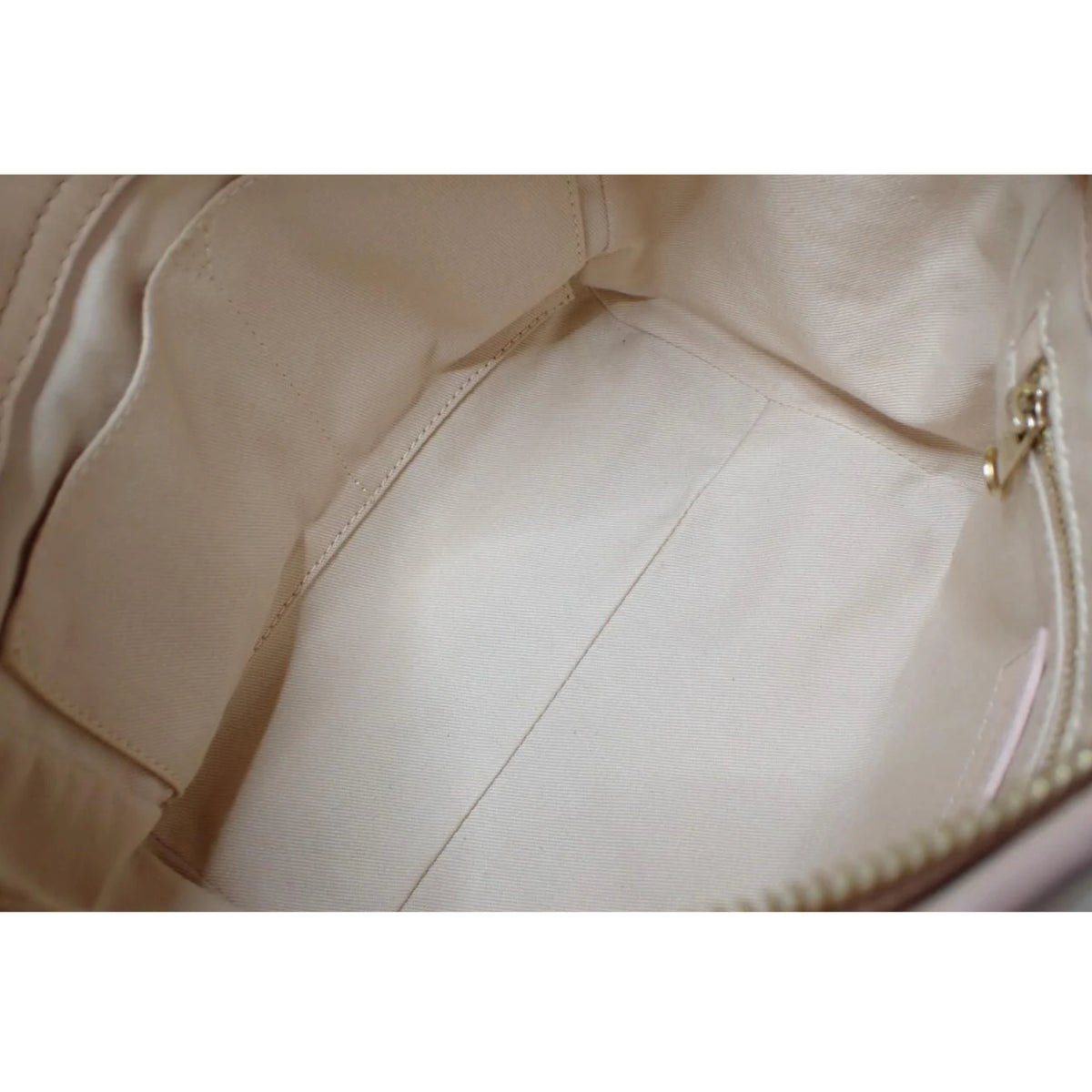 See by Chloé Paige – Bolso de piel beige rosado con herrajes dorados y bandolera