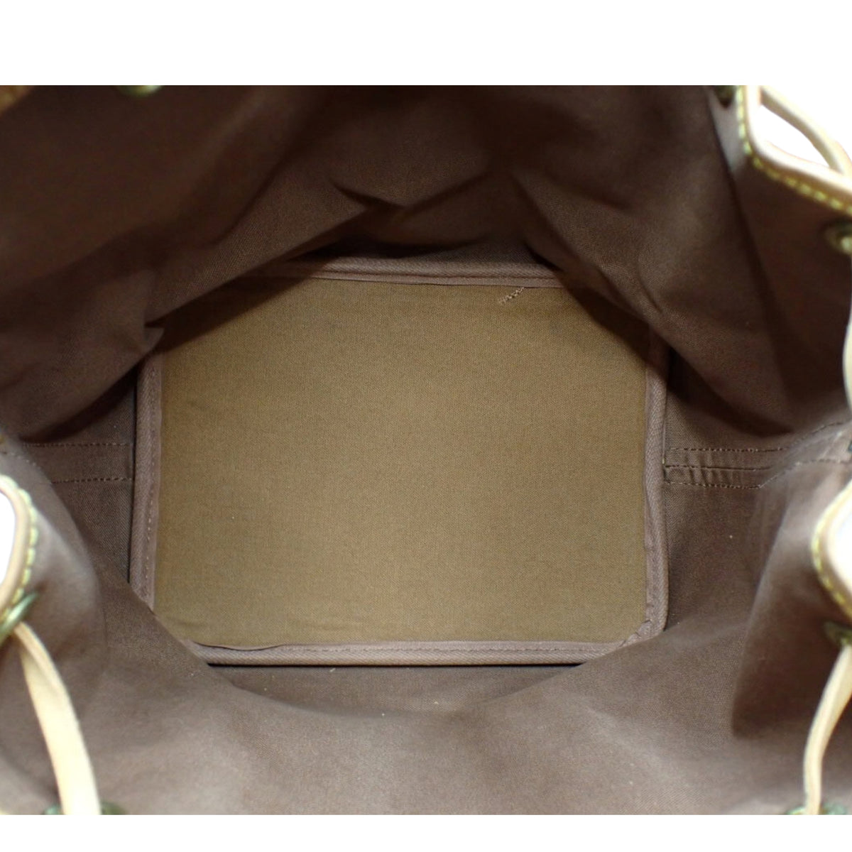 Louis Vuitton Petit Noé Monogram Vintage – Bolso de Hombro de Lona y Piel Natural
