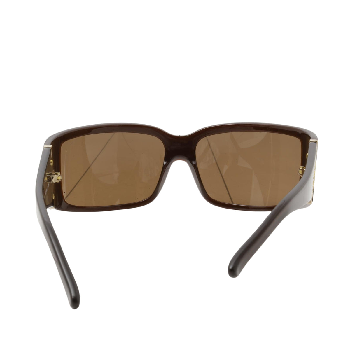 Loewe SLW 555S – Gafas de Sol Vintage Marrón con Anagrama Dorado