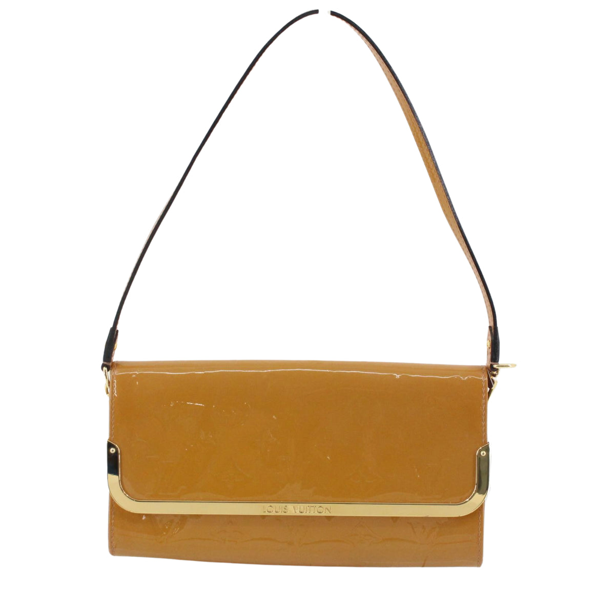 Louis Vuitton Rossmore MM Monogram Vernis Camel – Bolso Vintage de Charol