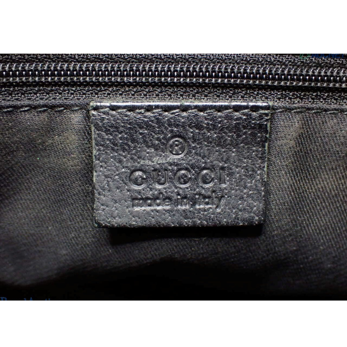 Gucci Vintage Tote GG Canvas Negro – Bolso de Hombro