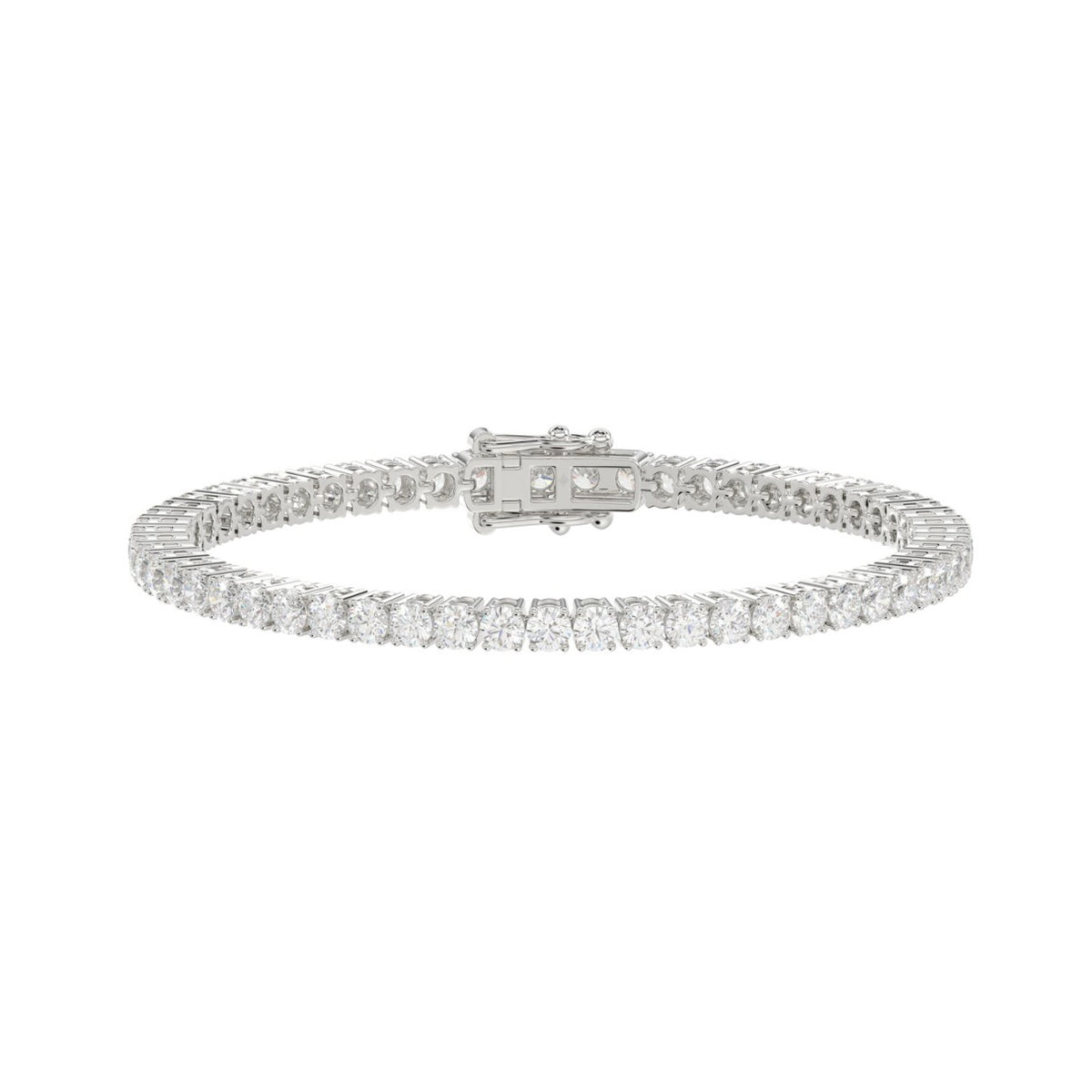 Pulsera Rivière con Diamantes Talla Brillante