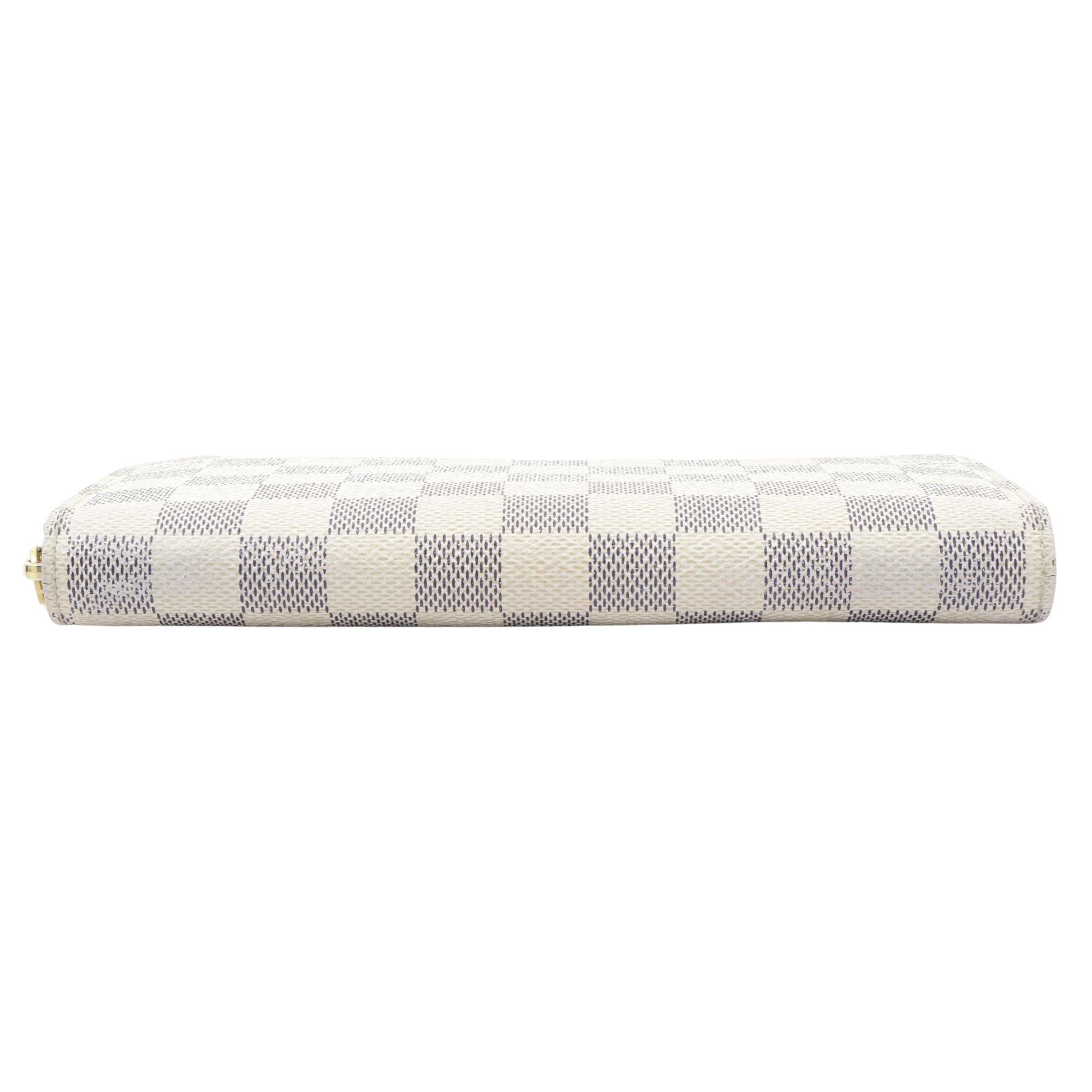 Louis Vuitton Zippy Wallet Damier Azur Canvas