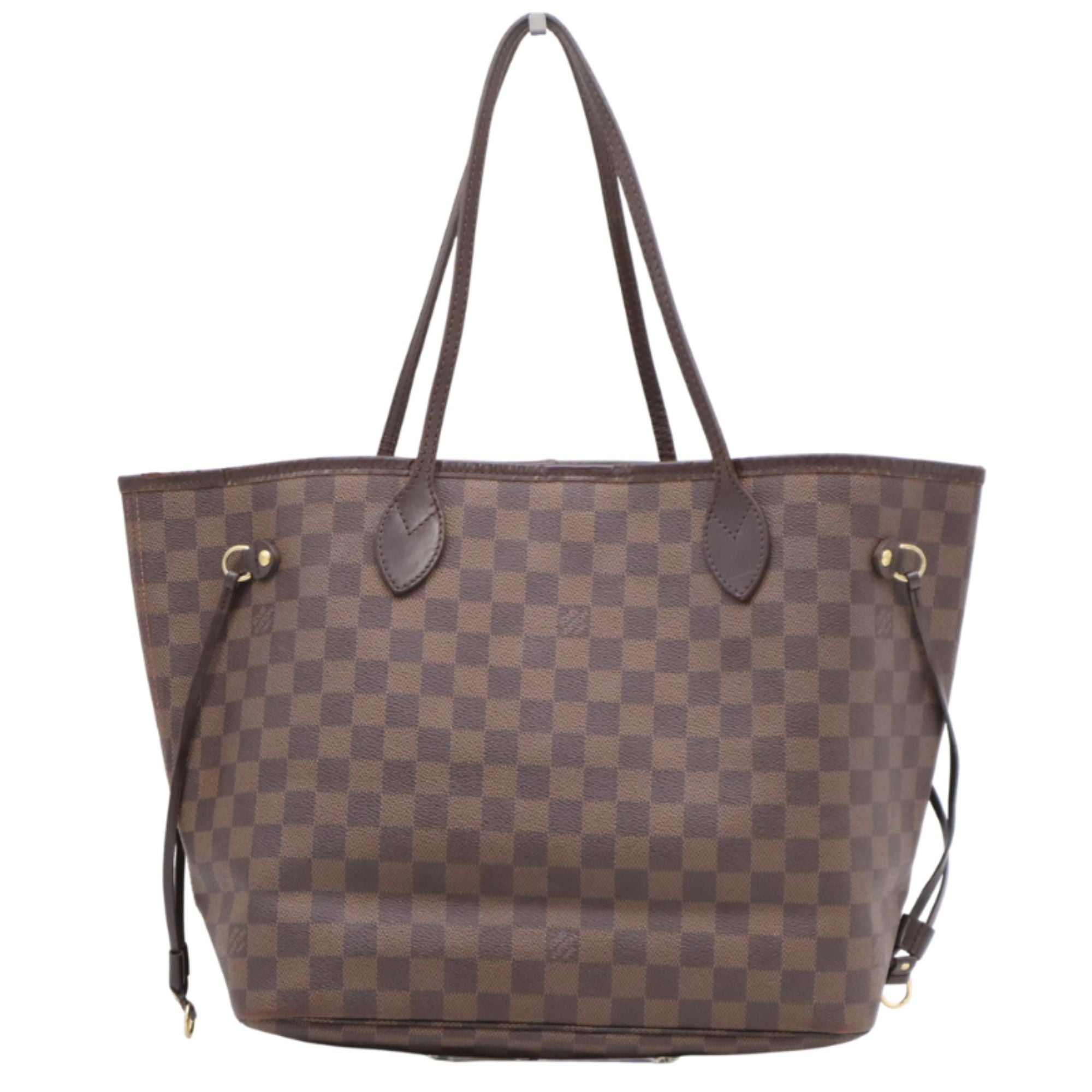 Louis Vuitton Neverfull MM Damier Ebene Tote Bag