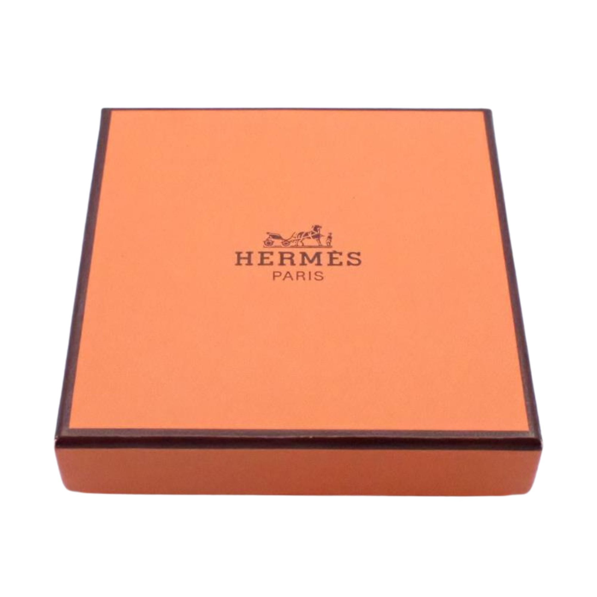 Brazalete Hermès esmaltado rojo multicolor en metal dorado con caja original