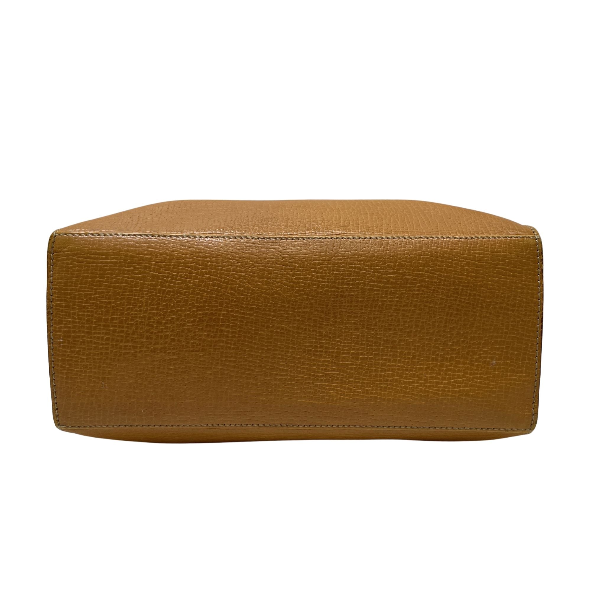 Bolso Loewe Vintage de Piel Color Camel – Elegancia Española Atemporal