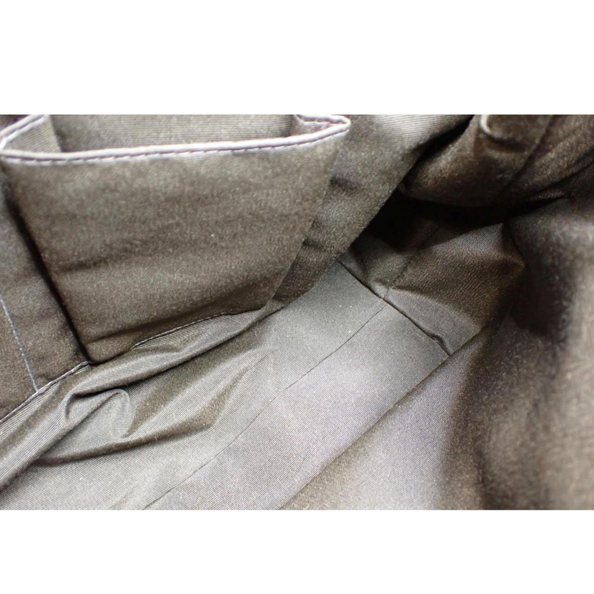 Coach Signature Horsebit – Bolso vintage de lona jacquard marrón y piel con herrajes plateados