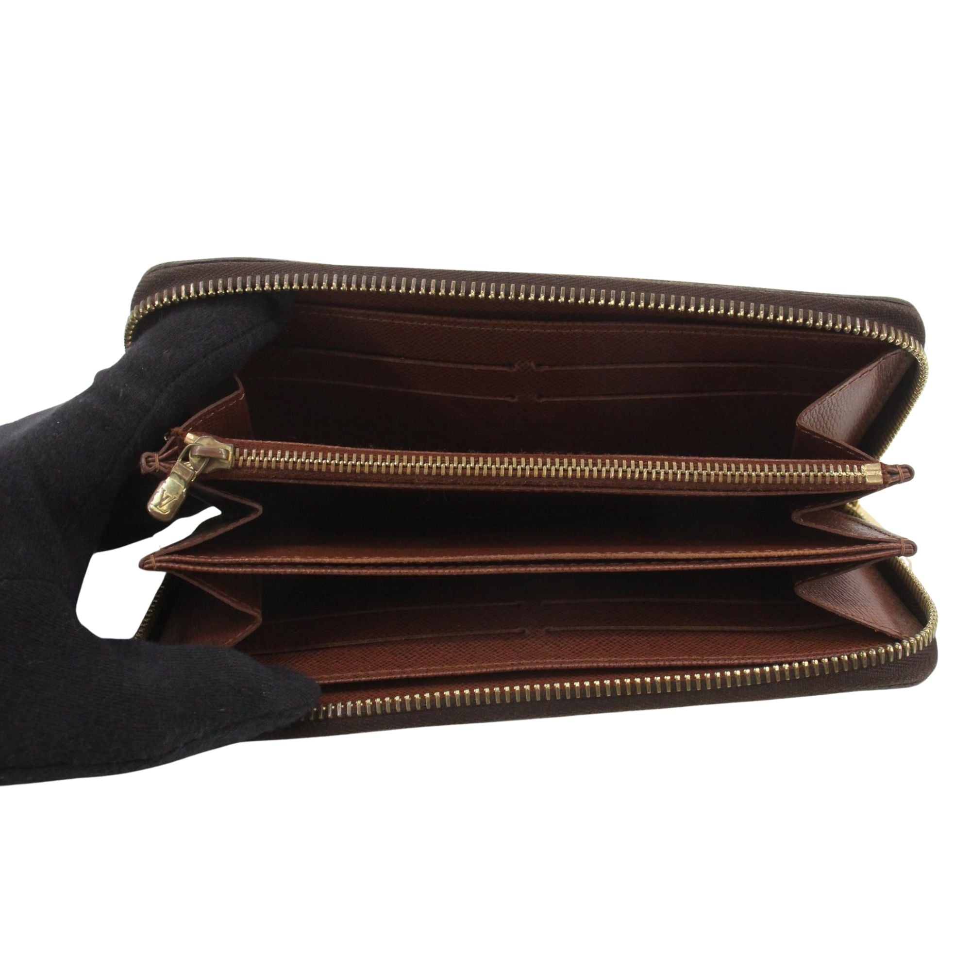 Cartera Louis Vuitton Monogram Zippy Wallet