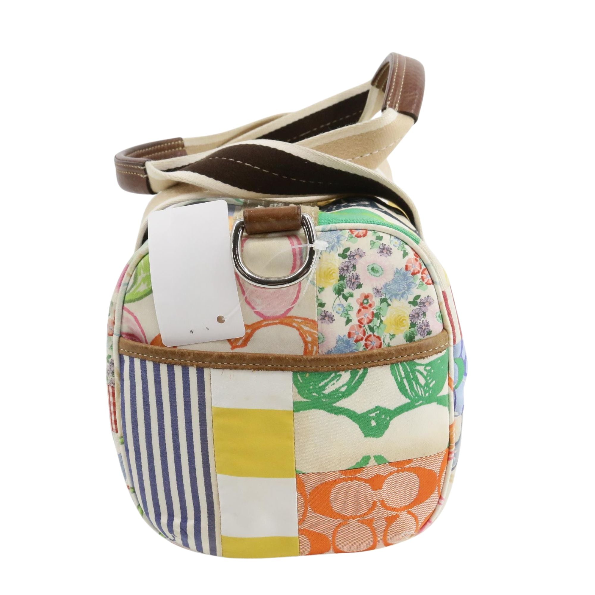 Coach Patchwork Barrel Bag Multicolor