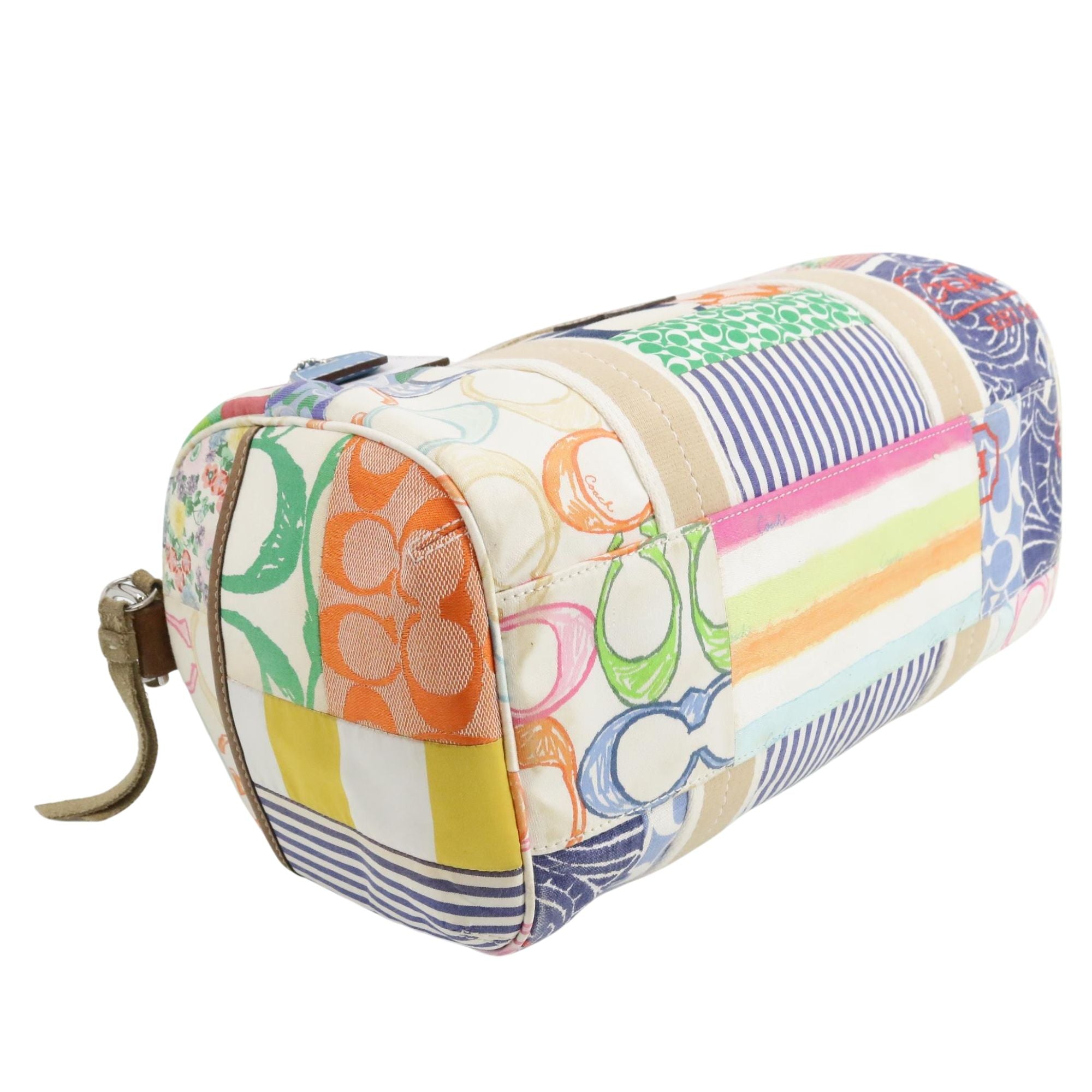 Coach Patchwork Barrel Bag Multicolor