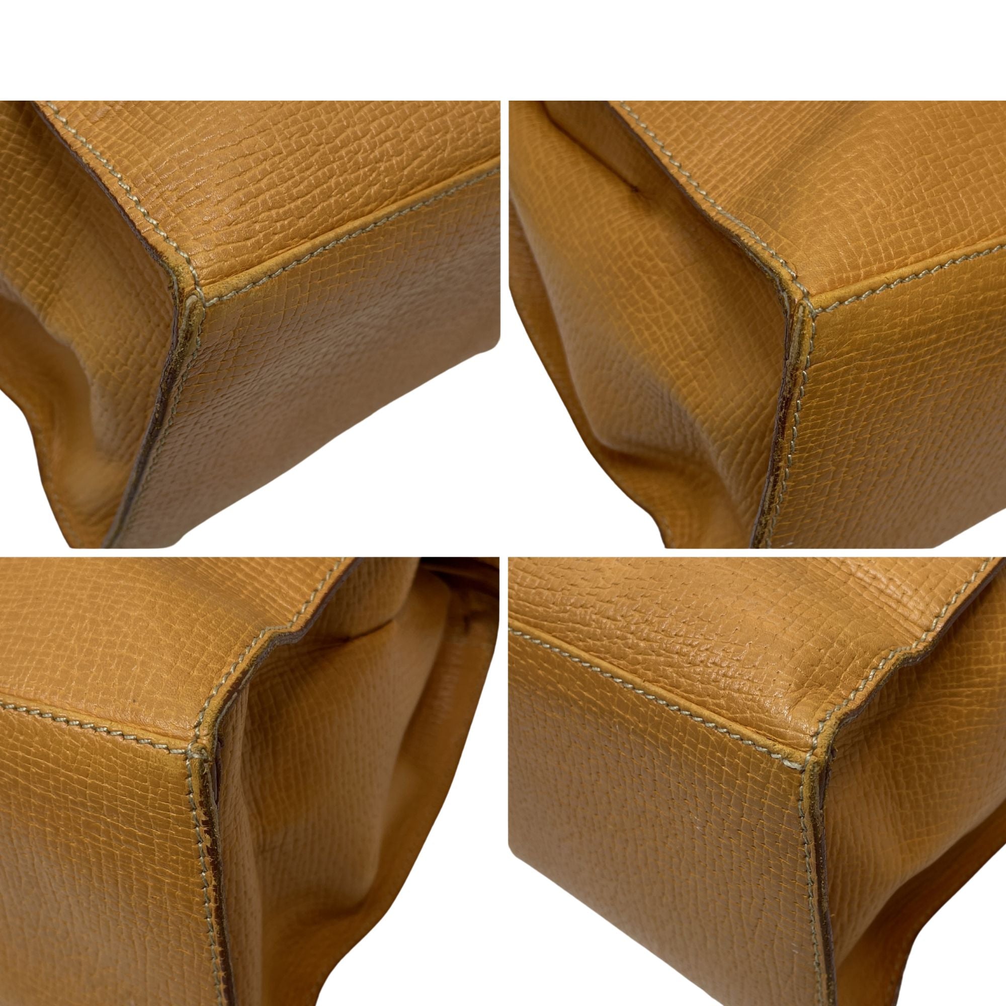 Bolso Loewe Vintage de Piel Color Camel – Elegancia Española Atemporal
