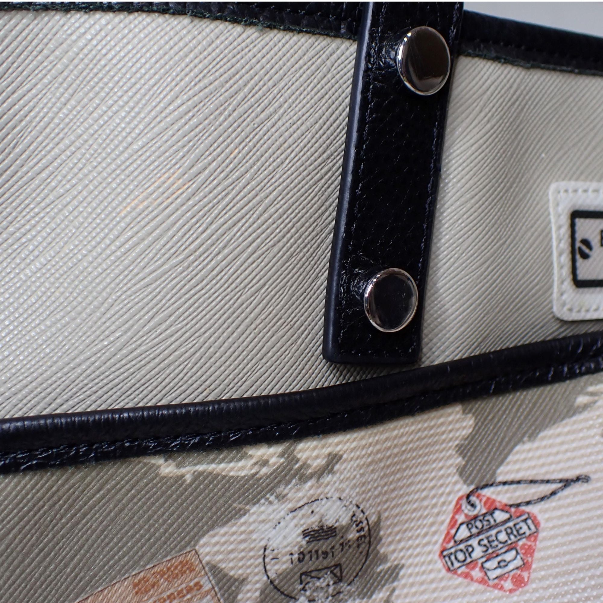Barbara Rihl Paris Travel Tote Bag Estampado Mapamundi