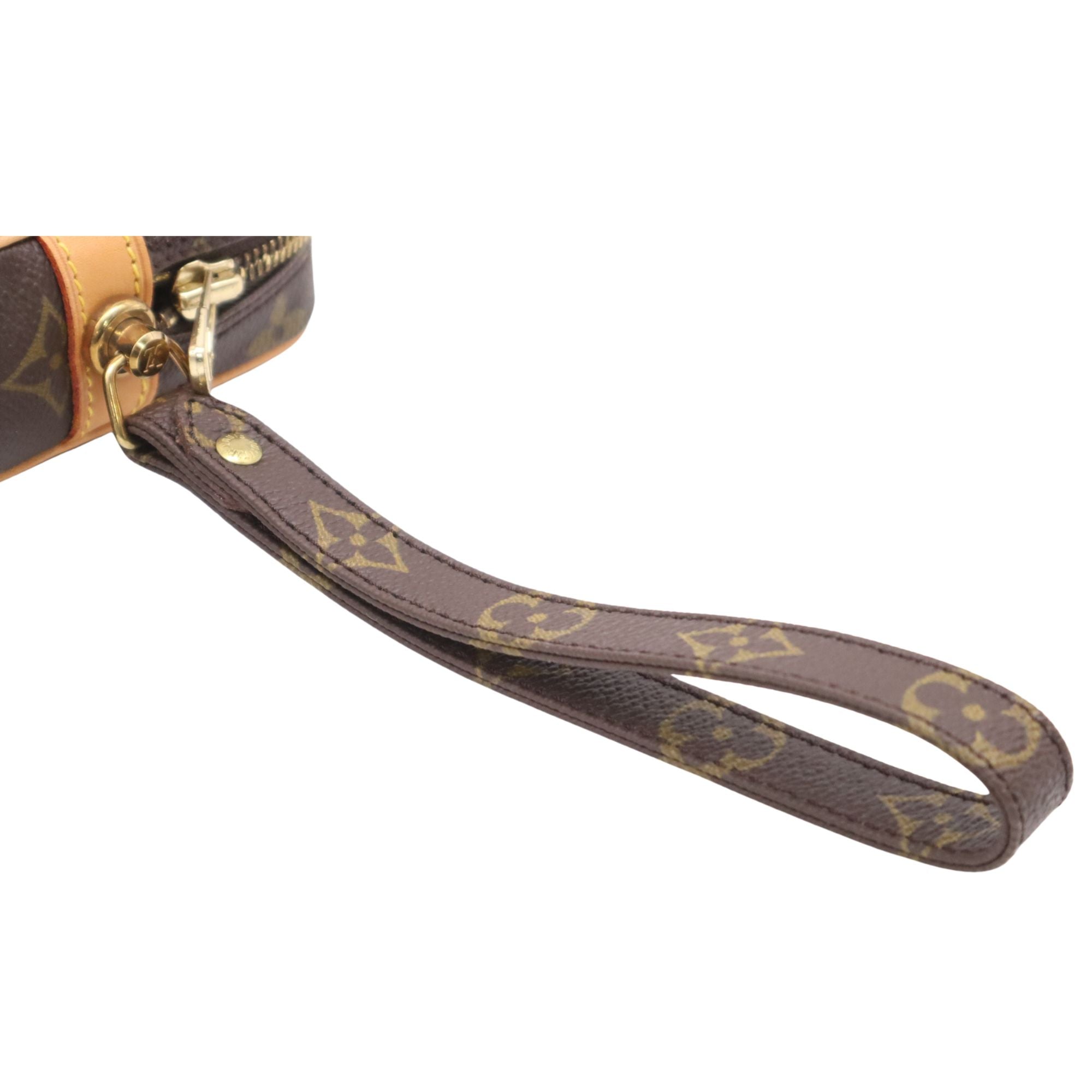 Louis Vuitton Monogram Wristlet Clutch Vintage