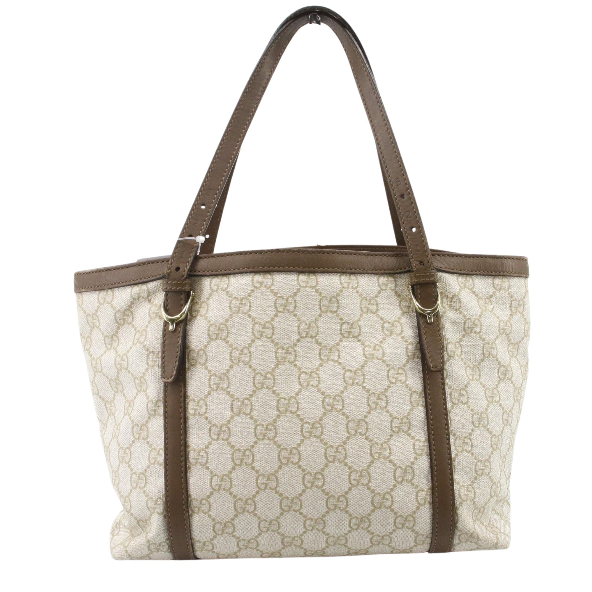 Gucci GG Canvas Tote Beige y Marrón